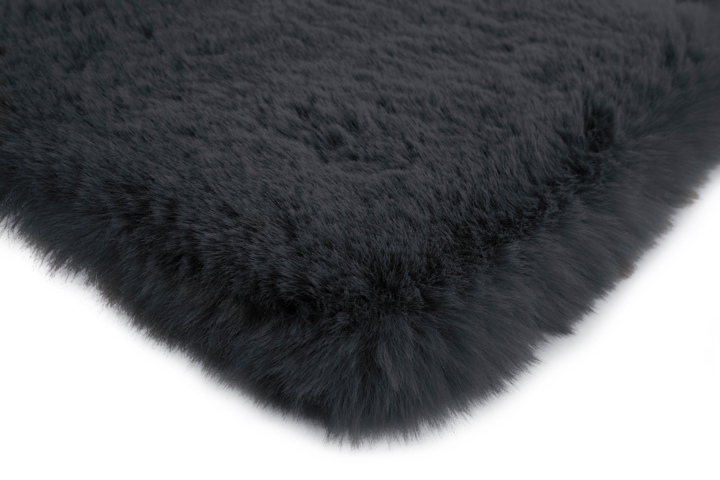 calo-deluxe Hochflor-Teppich »Vogesen 212« rechteckig 45 mm Höhe Kunstfell, Wohnzimmer