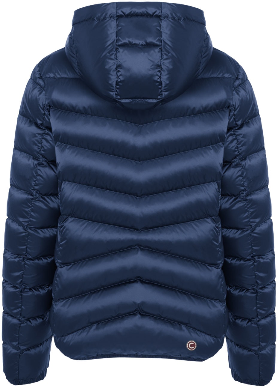 Colmar Doudoune avec capuche mit glänzendem Finish, schmale Passform, 2-Wege-Zipper