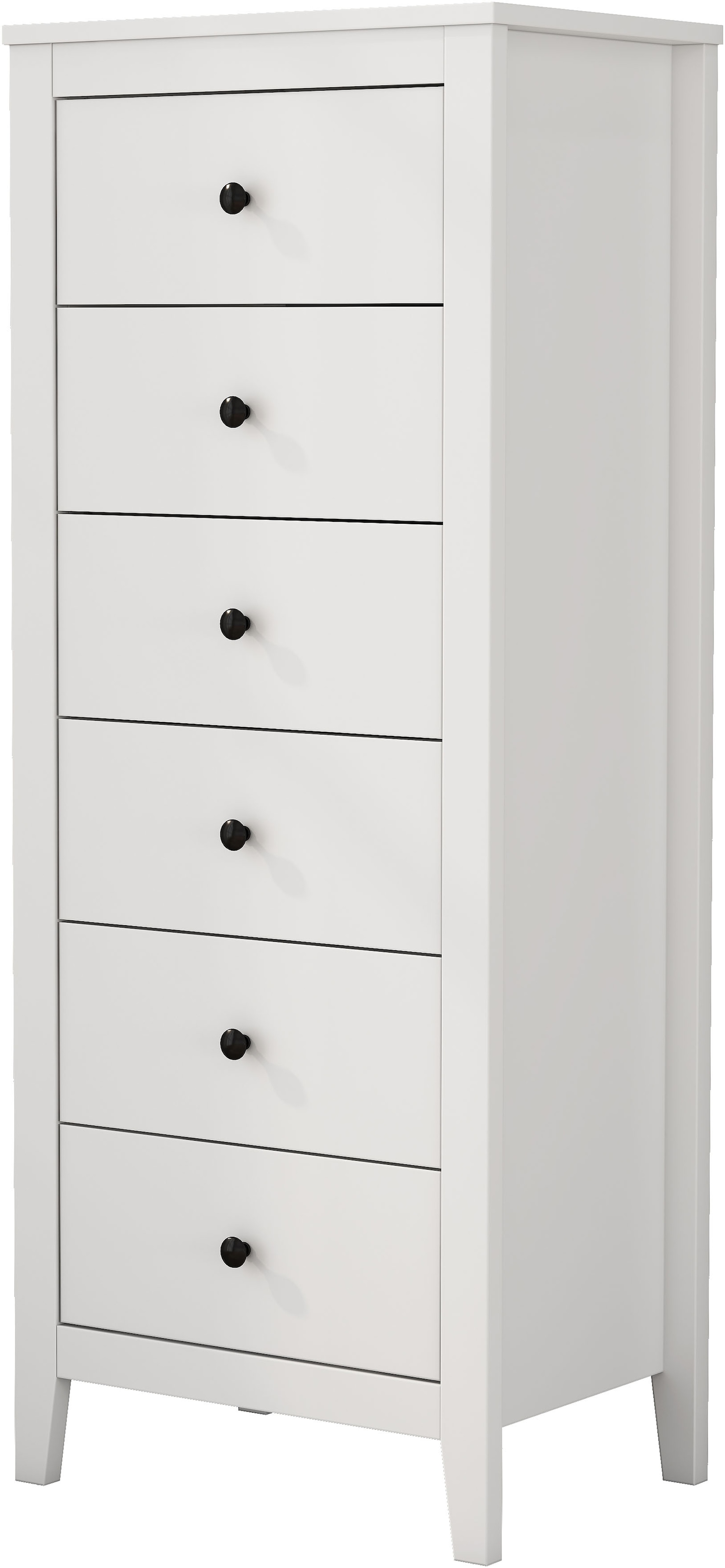 GOODproduct Kombikommode »Borkum Sideboard Anrichte mit 6 Schubladen Landhaus weiss Bestseller« hochwertige Griffe aus Metall, 