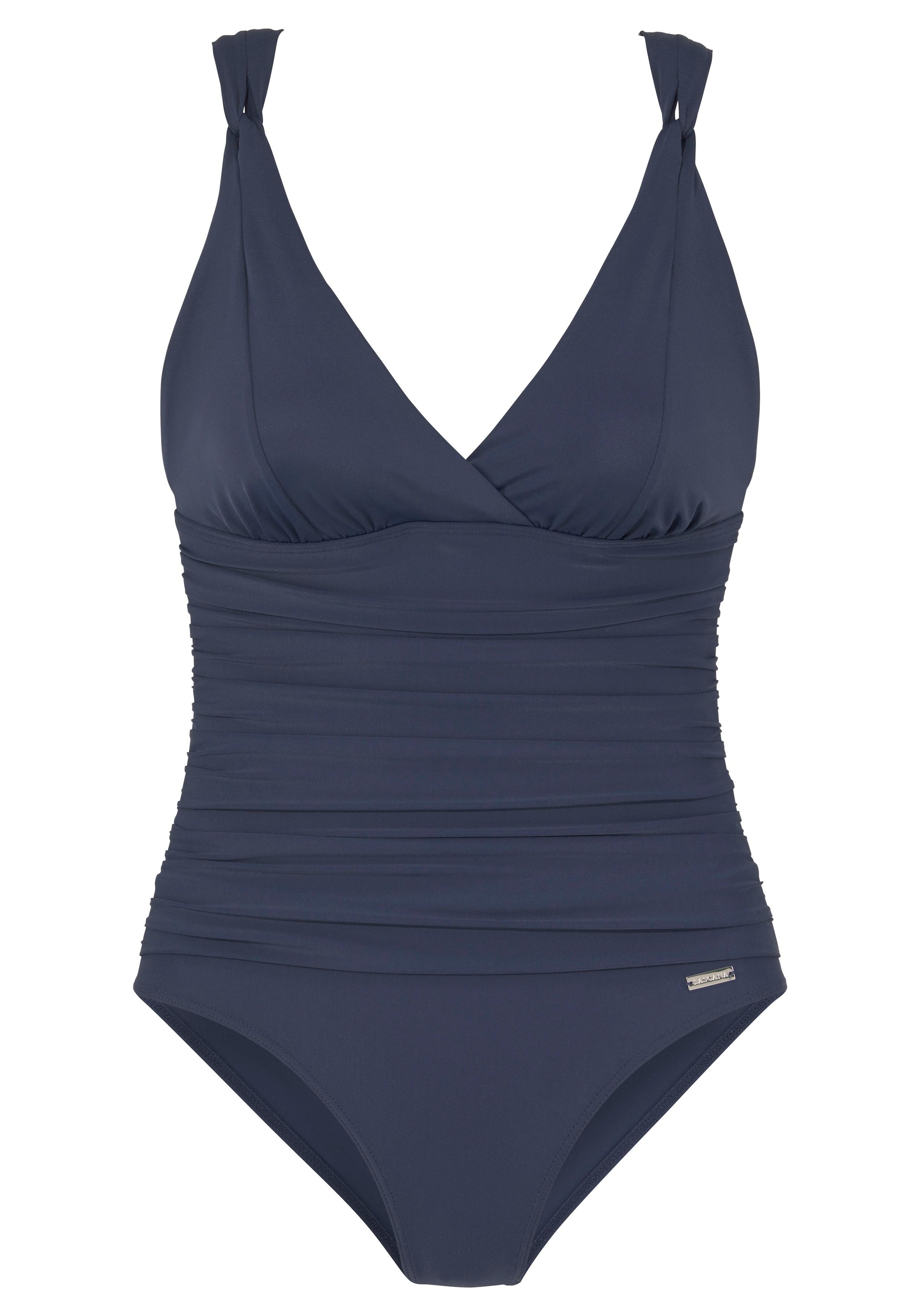 LASCANA Maillot de bain avec encolure croisée et effet shaping