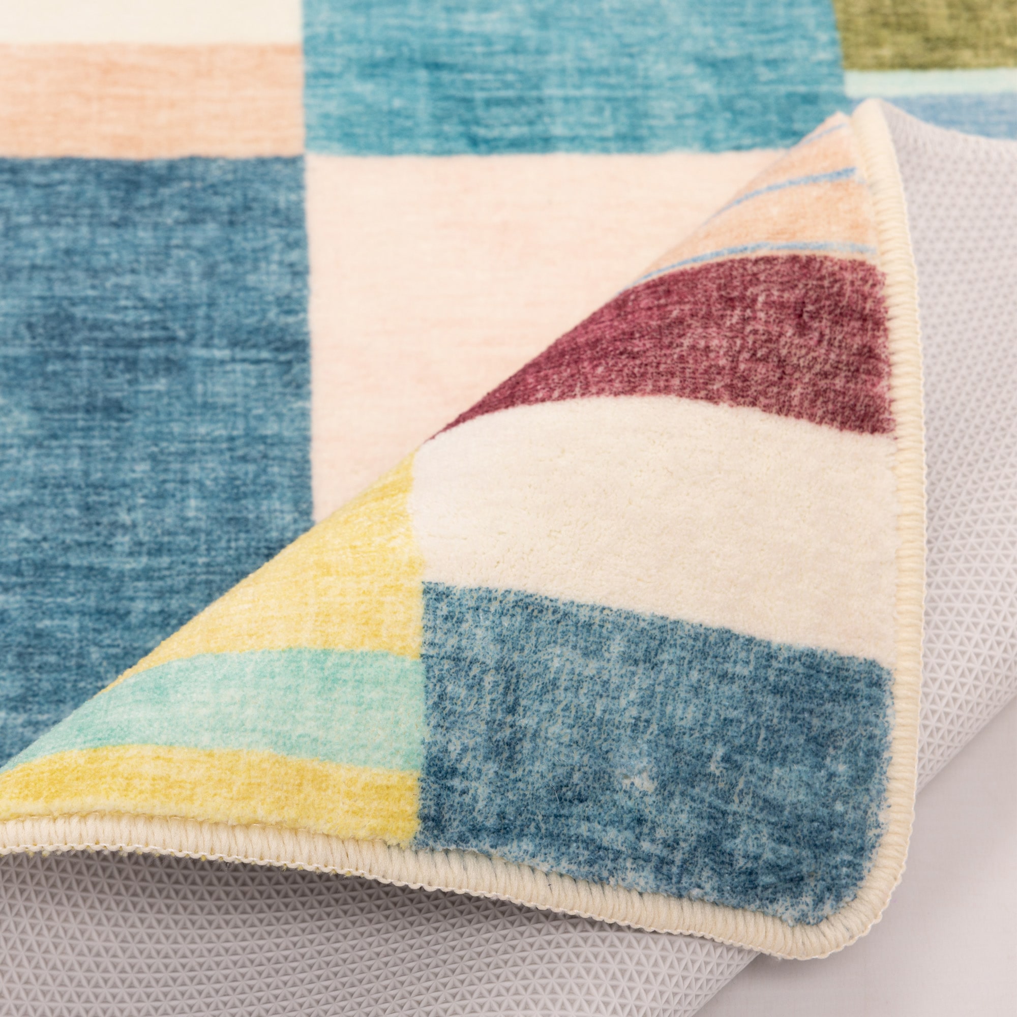 Gino Falcone Tapis de bain »Aquata GF-167, Badvorleger, Badezimmer Teppich« Höhe 5 mm Badteppich, bedruckt, gestreift, modernes Design, rechteckig