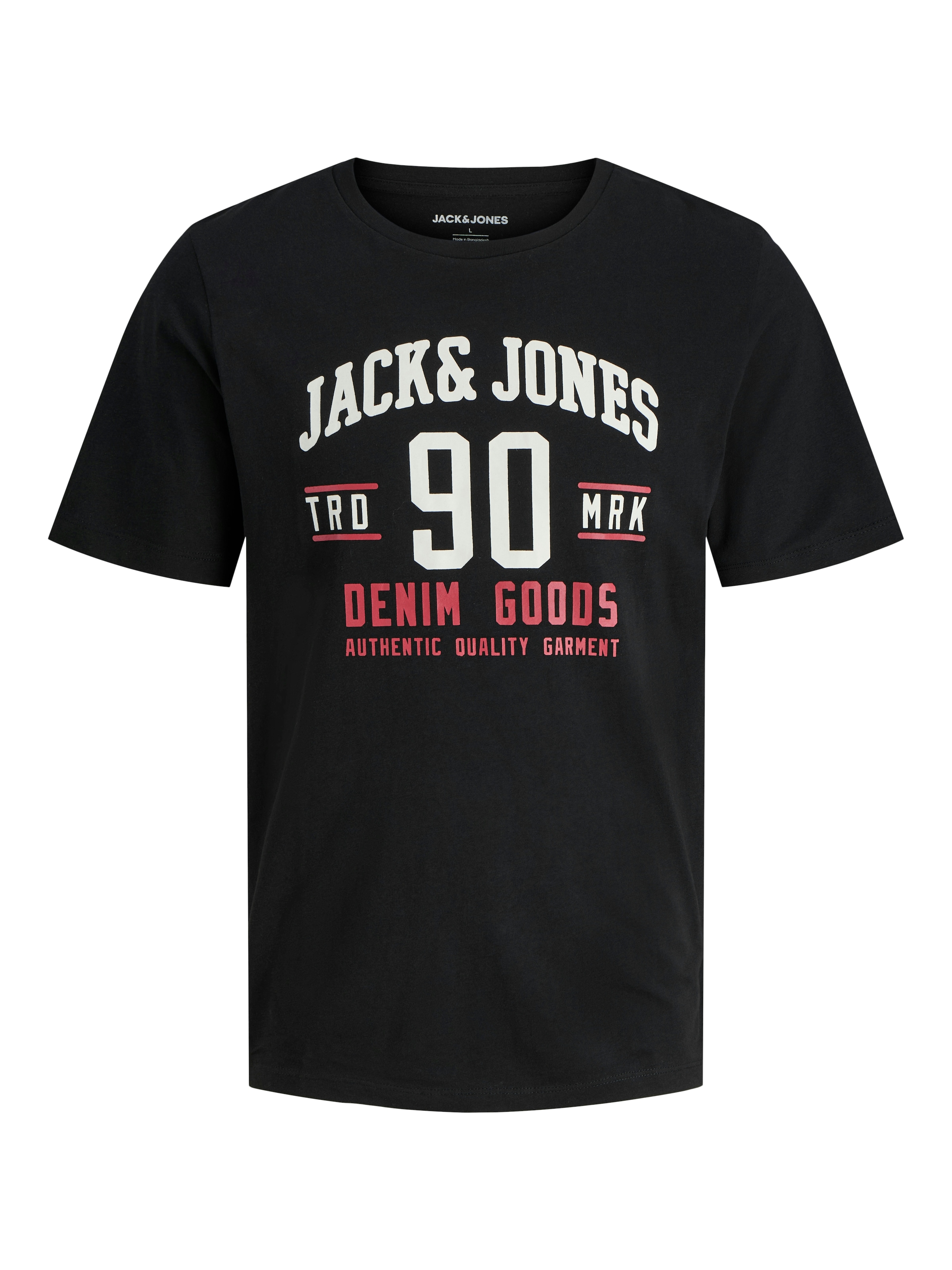 Jack & Jones Rundhalsshirt »JJETHAN TEE  SS CREW NECK  3PK MP NOOS« Packung, 3 Stk.