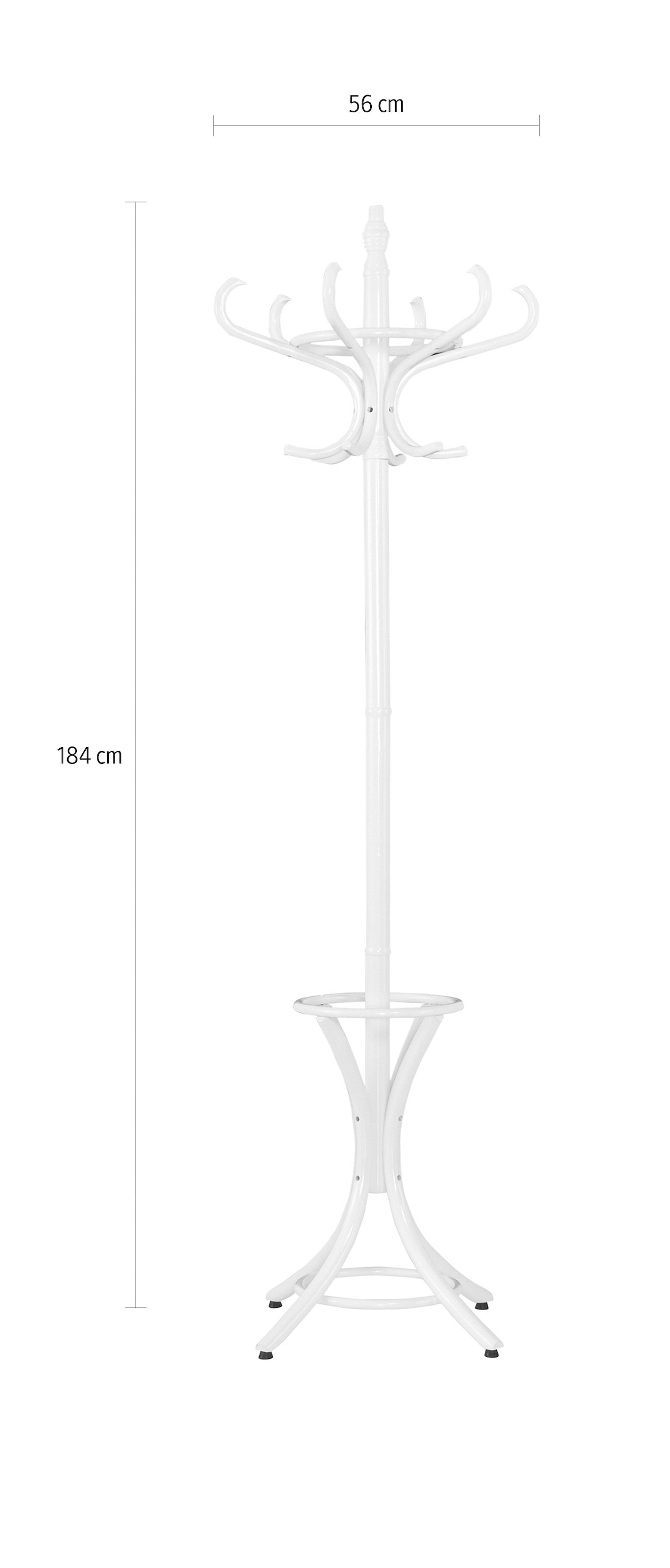Home affaire Garderobenständer »Schönerempfang, TOPSELLER!« aus massiver Birke, im Landhaus-Stil