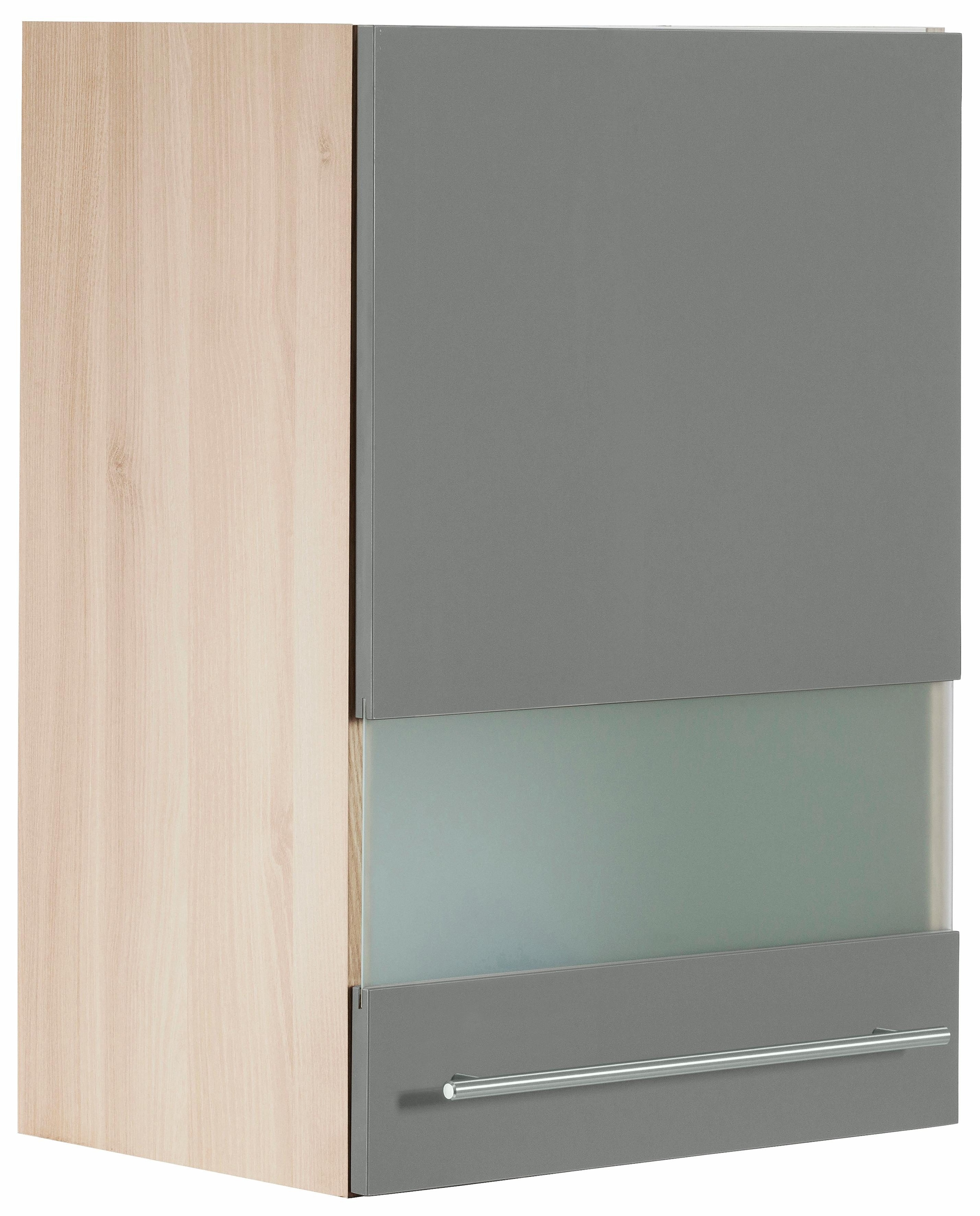 OPTIFIT Glashängeschrank »Bern« Breite 50 cm, Front mit Milchglas-Einsatz, mit Metallgriff