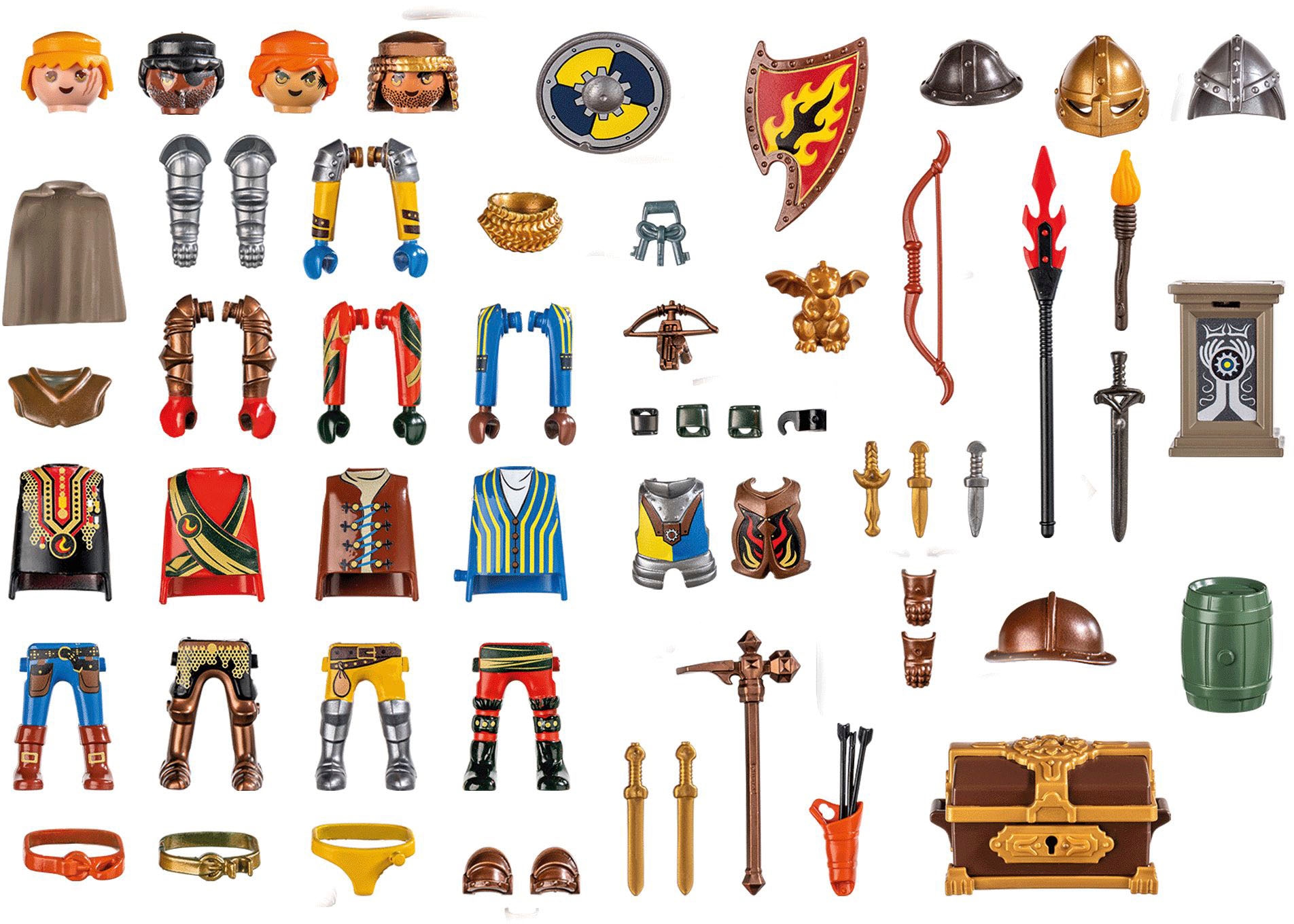 Playmobil® Konstruktions-Spielset »Novelmore, Ritter von Novelmore (71487), My Figures« Made in Europe