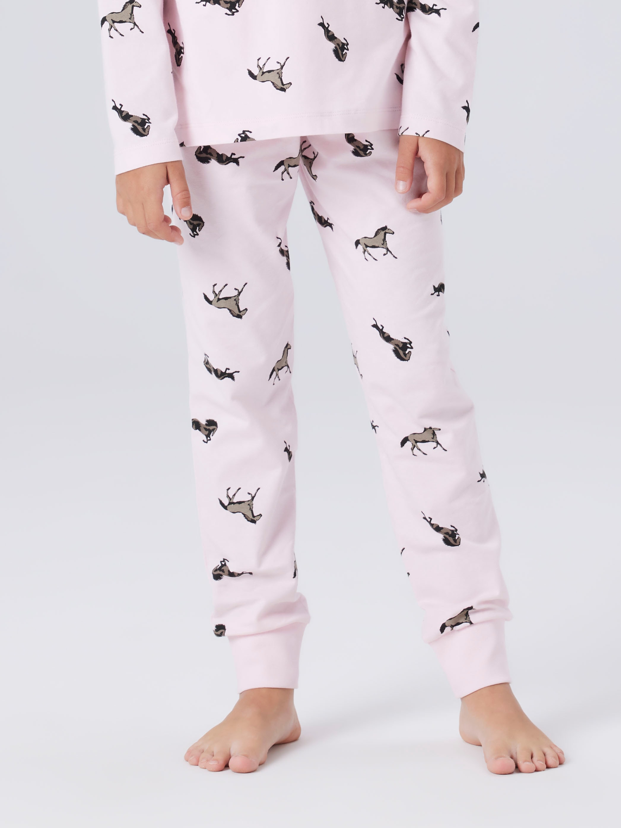 Name It Schlafanzug »NKFNIGHTSET BALLERINA HORSE NOOS« Set, 2 tlg.