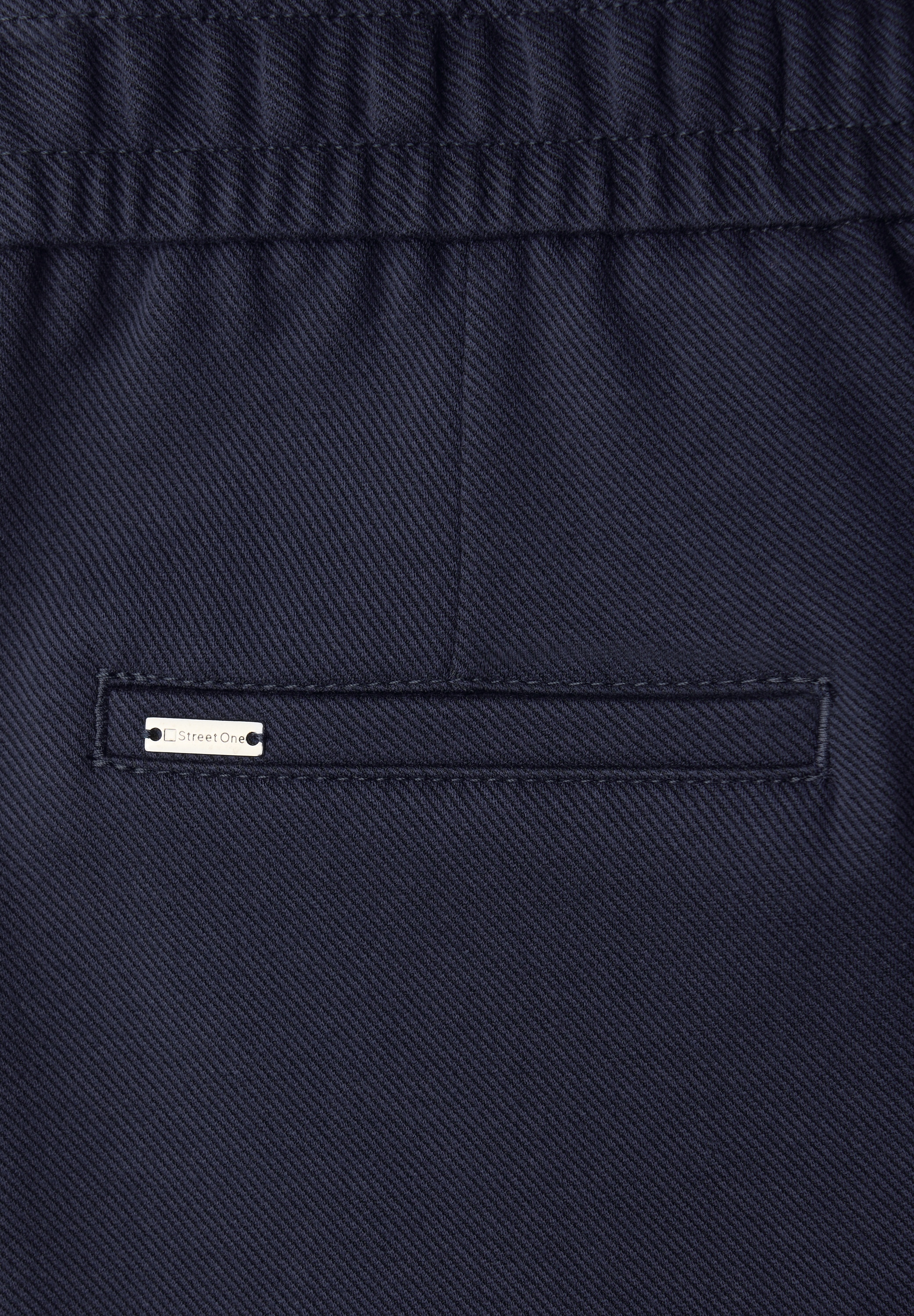 STREET ONE Pantalon en tissu  mit Tape-Details