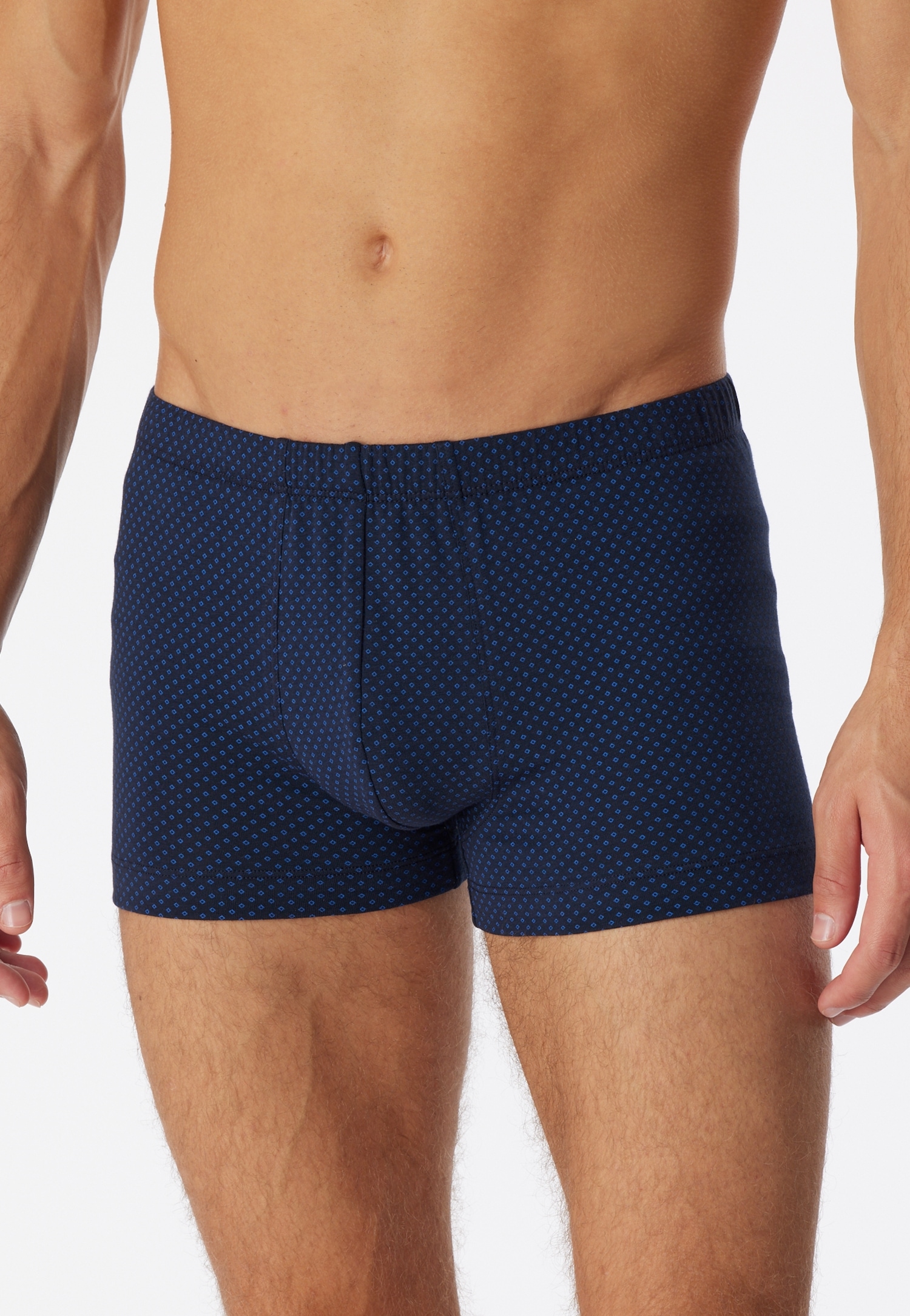 Schiesser Boxershorts »Cotton Casual« ohne Eingriff, gepunktet