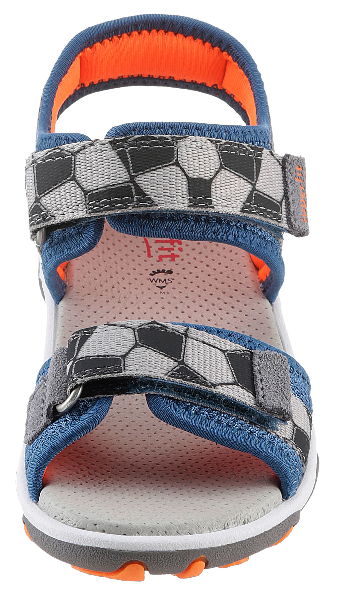 Superfit Sandale »MIKE 3.0 WMS: mittel«  Sandale outdoor avec velcro, logo football, gabarit de taille à télécharger