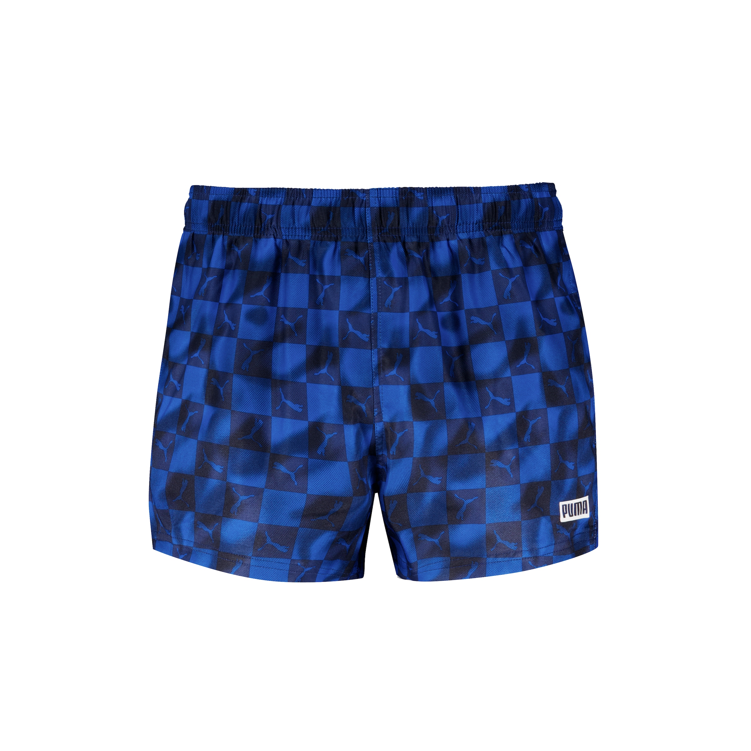 PUMA Short de bain »PUMA SWIM MEN PRINTED CAT SHORT SHORTS« mit Gummizug und seitlichen Taschen