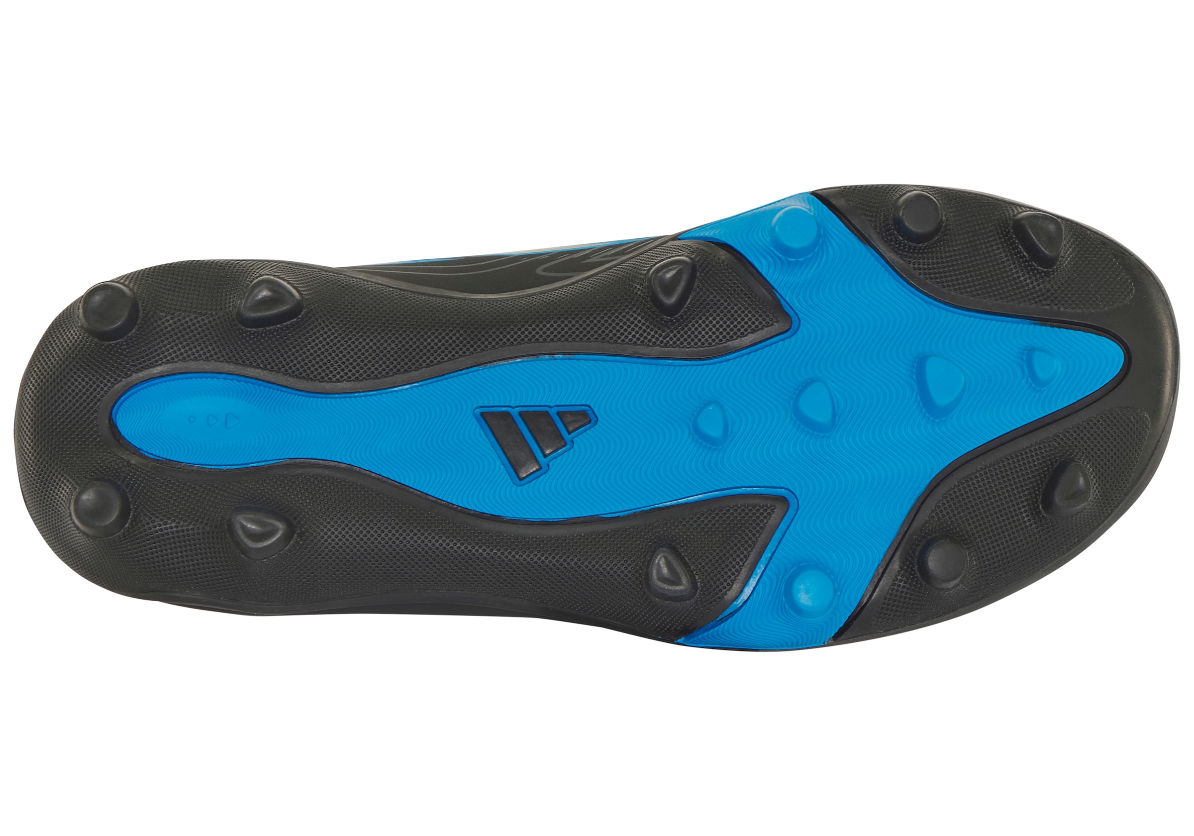 adidas Performance Chaussure de football »F50 HYPERFAST CLUB KIDS , NATURRASEN/GEMISCHTE BÖDEN, KLETTVERSCHLUSS«  adapté à de nombreux types de sols, pour adolescents et enfants