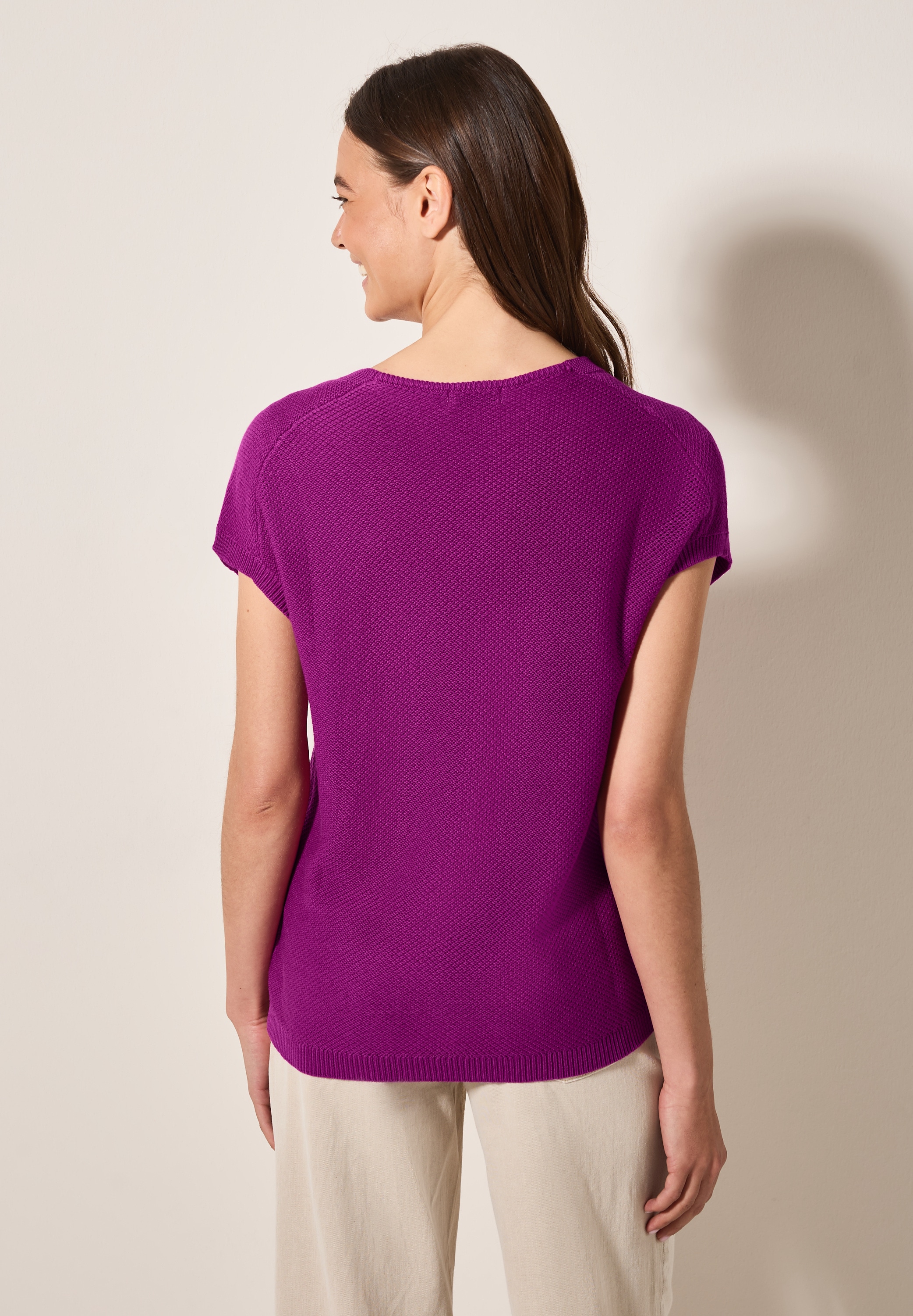 Cecil Strickpullover mit feiner Struktur