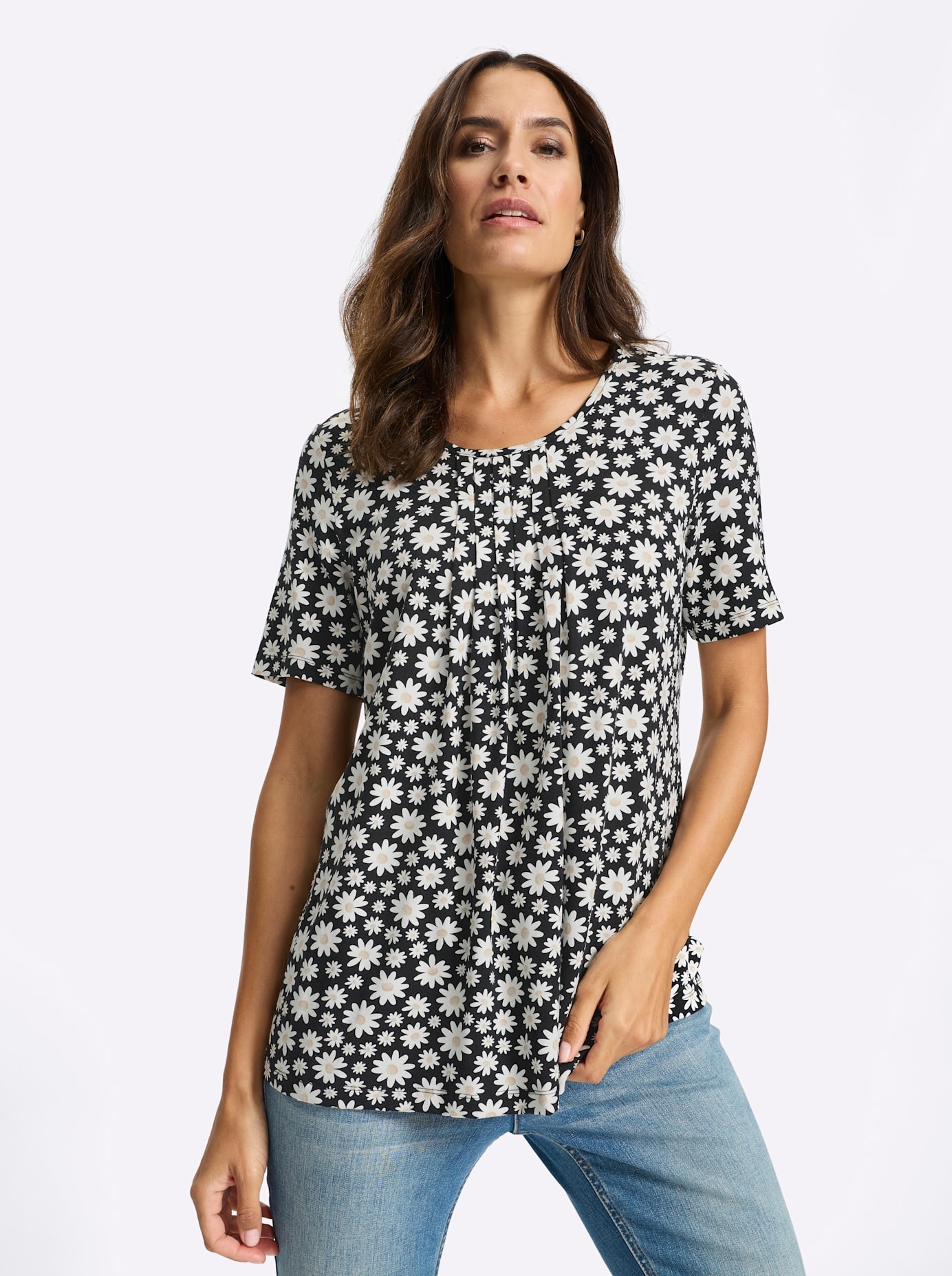   Print-Shirt »Druck-Shirt« 1 tlg.