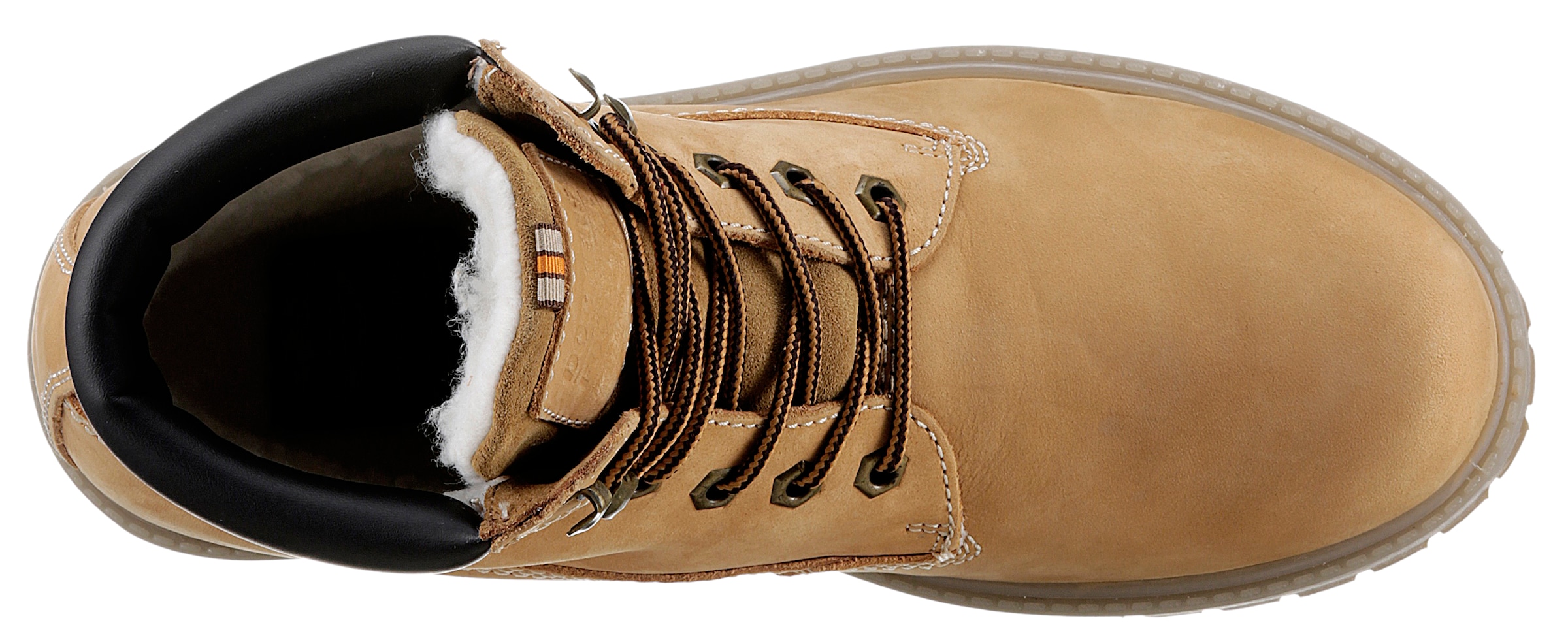 Dockers by Gerli Bottes d'hiver  Workerboots, Schnürstiefel mit Blockabsatz