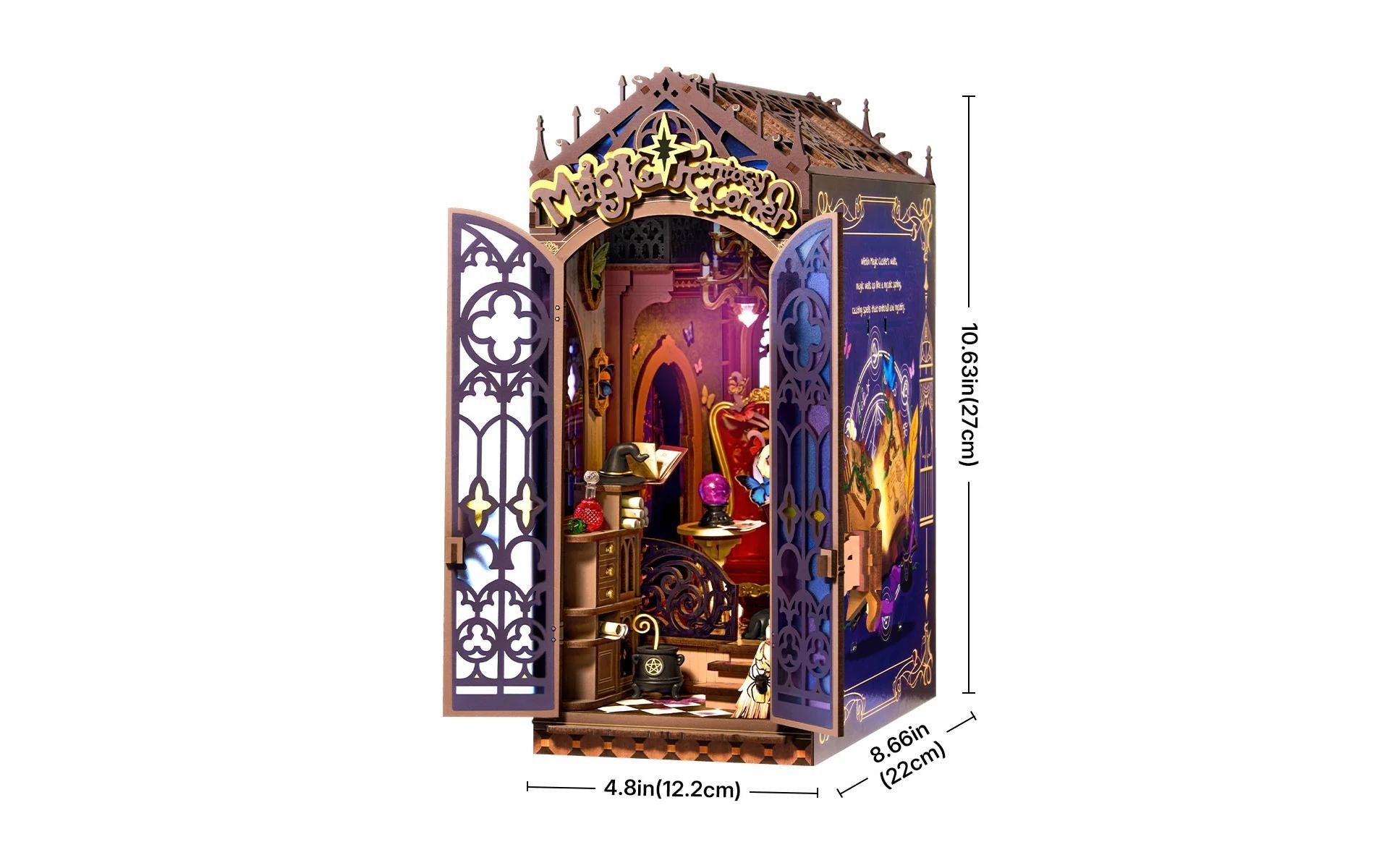   Modellbausatz »Rolife Magic Fantasy Corner Holzbausatz Diorama« 185 Stk. tlg.
