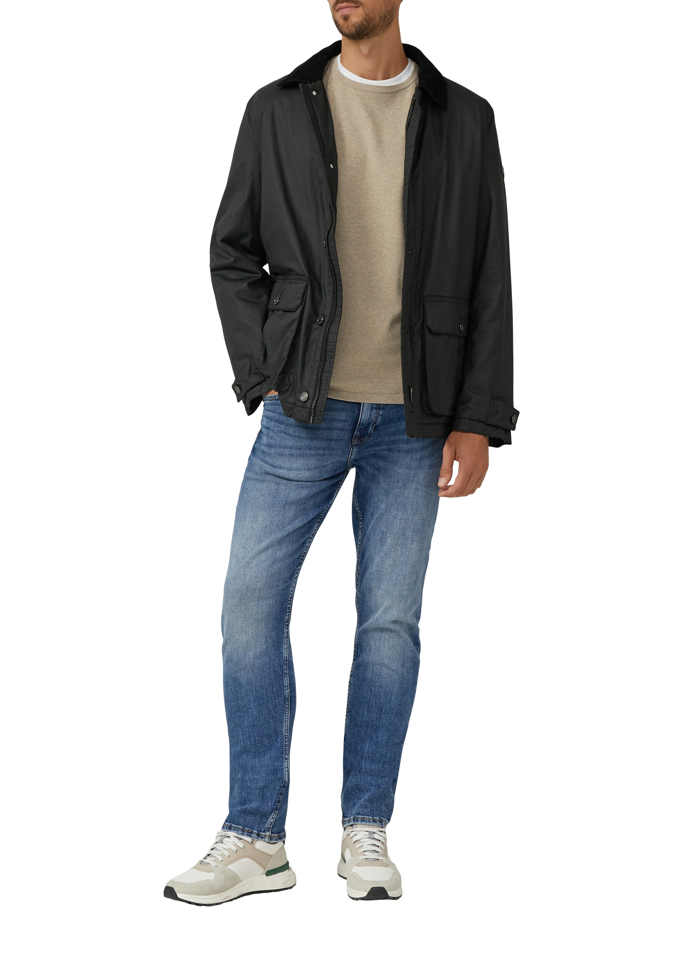 s.Oliver Pull à col rond mit Raglanärmeln