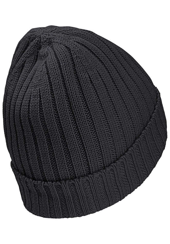 Jack Wolfskin Bonnet »RIB KNIT BEANIE« Bonnet tricoté, chaud, coupe-vent