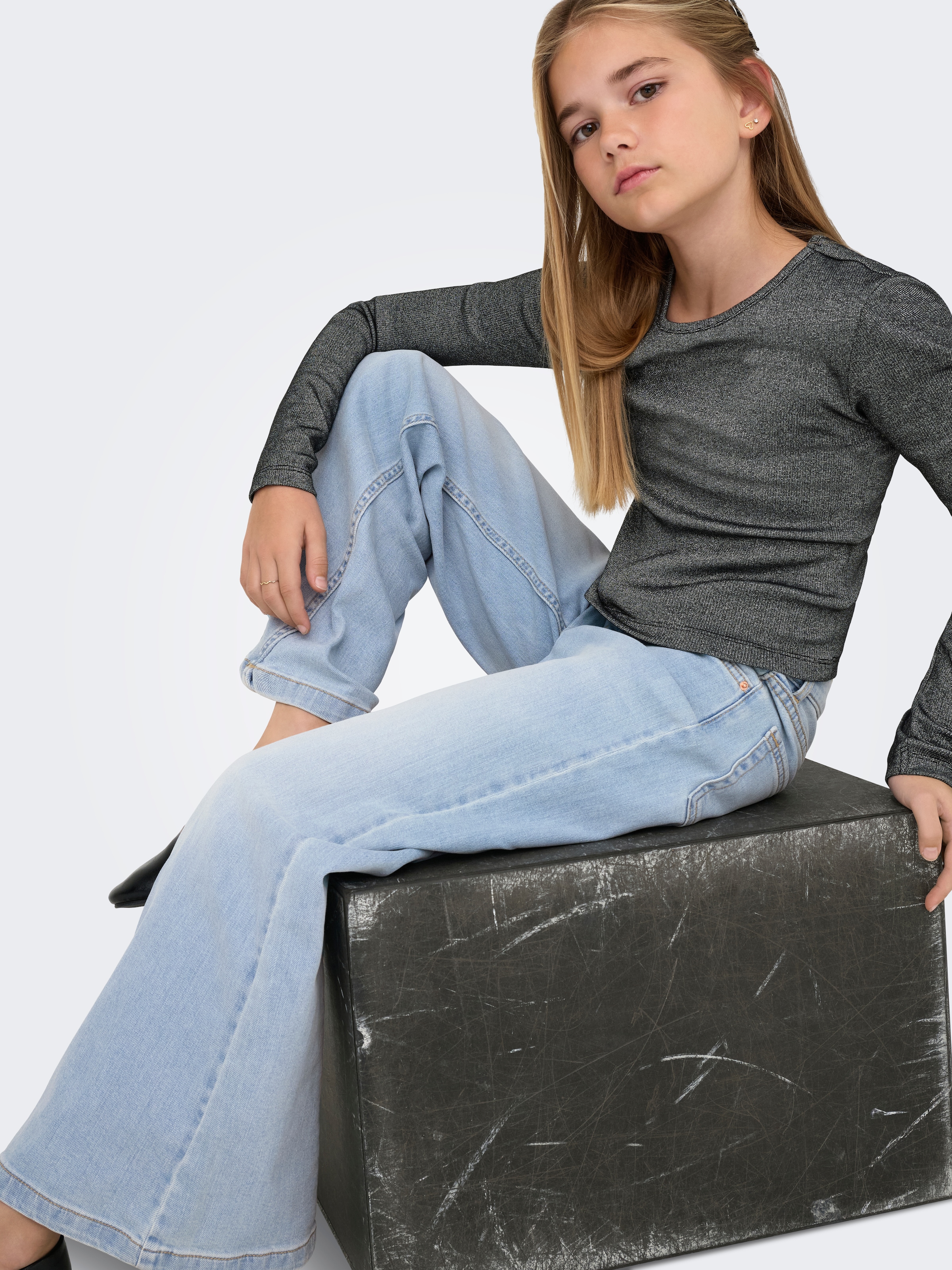 KIDS ONLY Jeans large »KOGCALIFORNIA MW WIDE FLARED AKM217 NOOS«