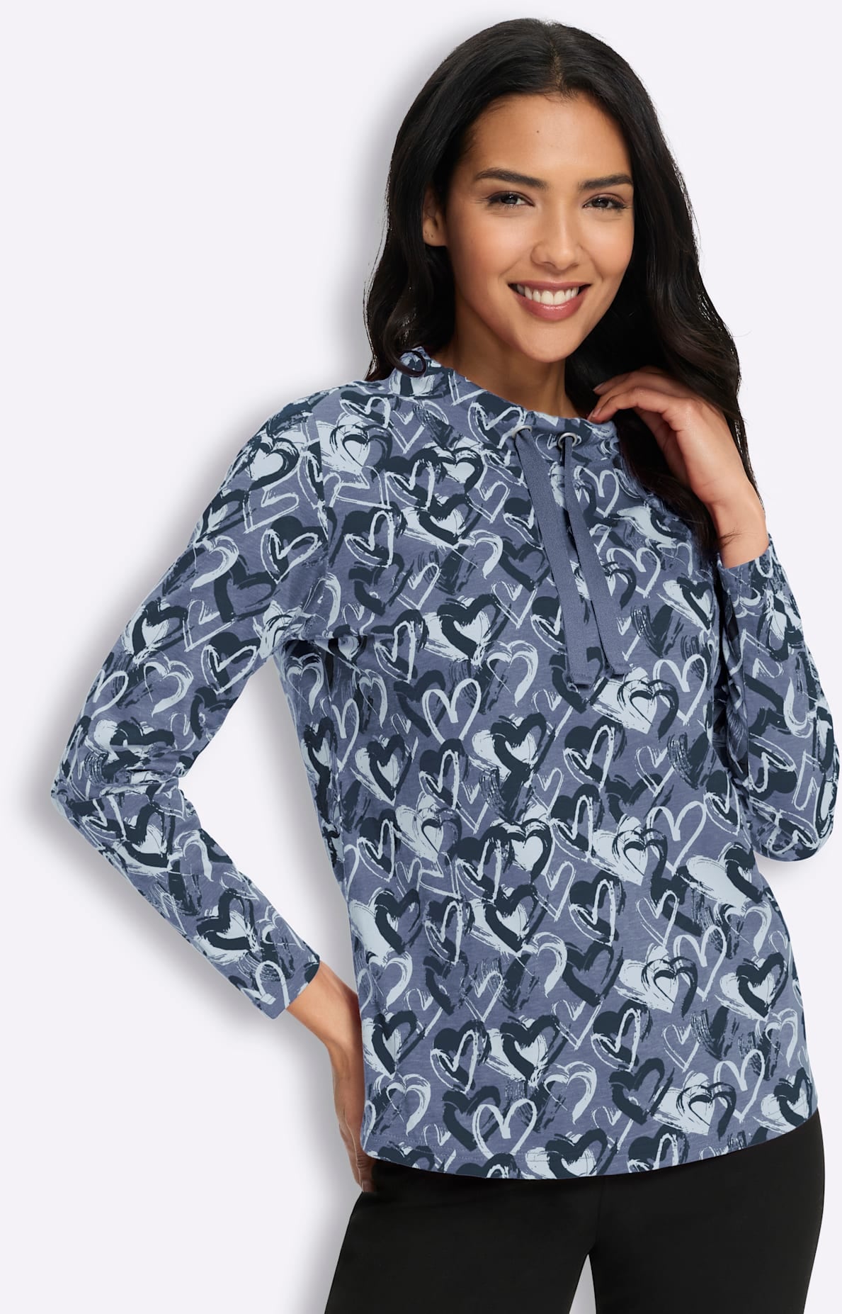 Classic Basics T-shirt à col montant »Stehkragen-Shirt« 1