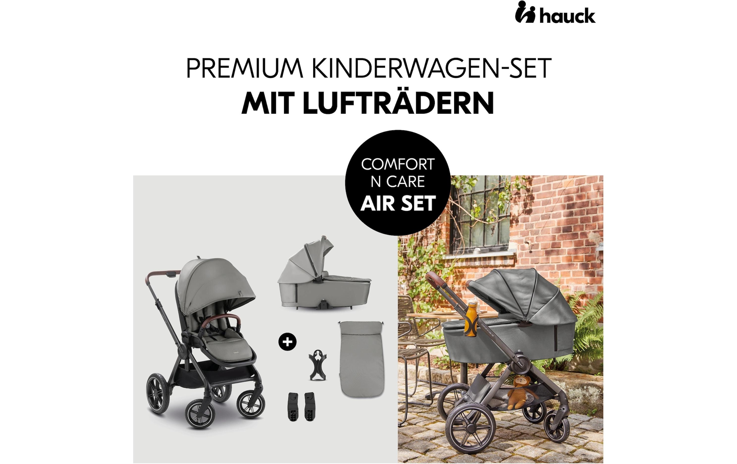 Hauck Kombi-Kinderwagen »Comfort N Care Air« 22 kg