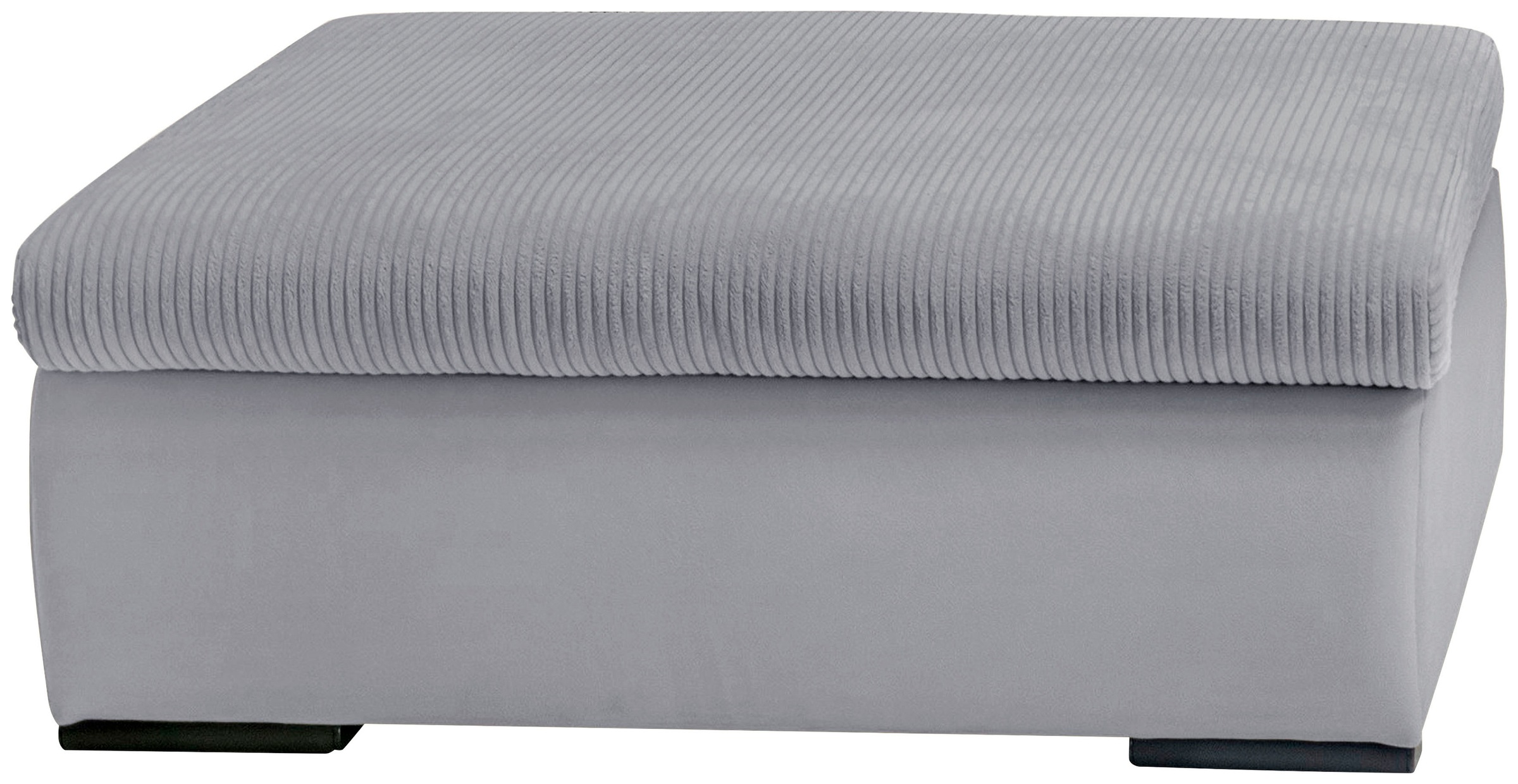 Home affaire Tabouret rembourré »Win, B: 97 cm - OTTO. Verlässliche Qualität.« mit schwarzen Metallfüssen, frei im Raum stellbar