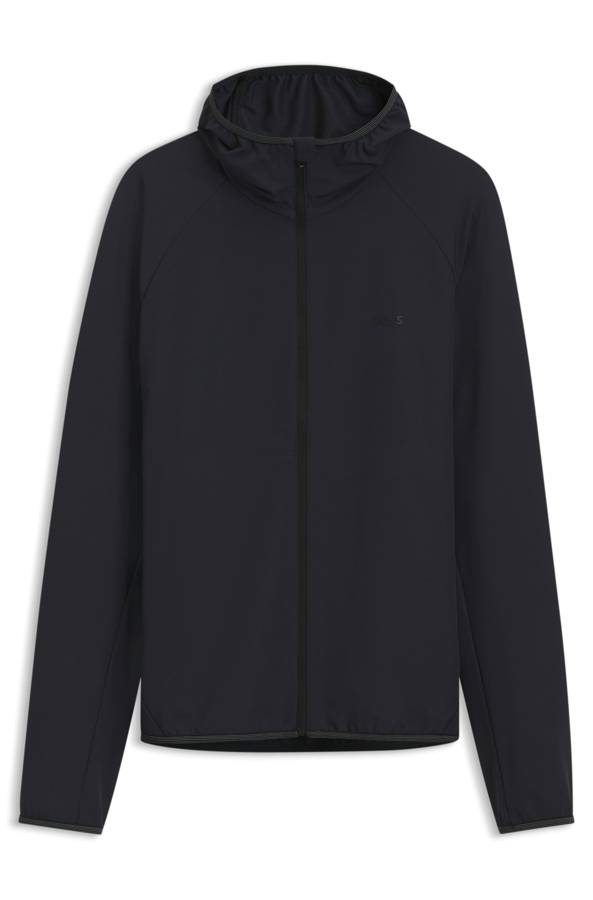 BOSS GREEN Veste fonctionnelle »L Commuter« avec capuche veste fonctionnelle déperlante avec étiquette caoutchoutée, stretch 4 directions