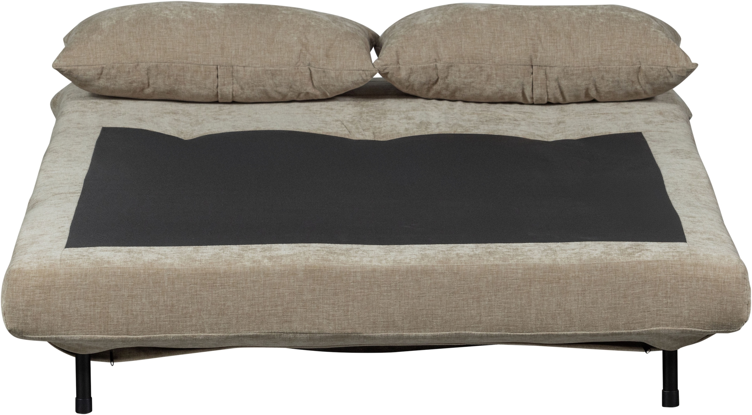 WOOOD Schlafsofa »Xem Chenille-Bezug gewebt mit Schlaffunktion, H 80 x B 122 x D 92 cm« Liegefläche 188 cm, Tragkraft 140 kg, Maximale Verschleissfestigkeit