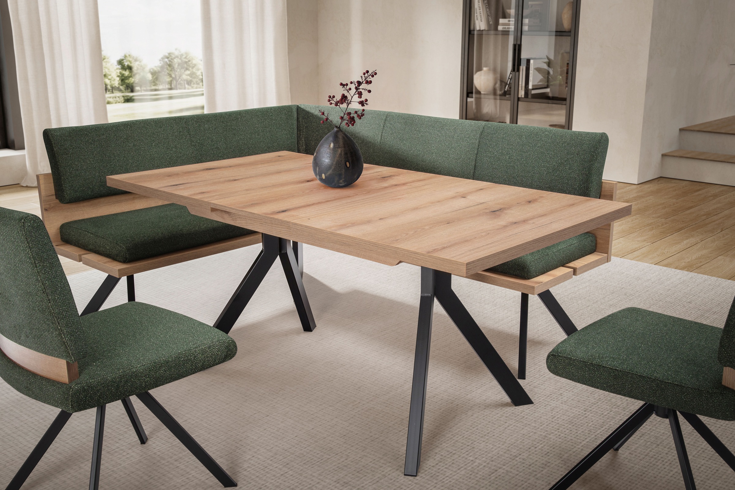 massivline&more Chaise pivotante »Brügge 301« () 1 cuis