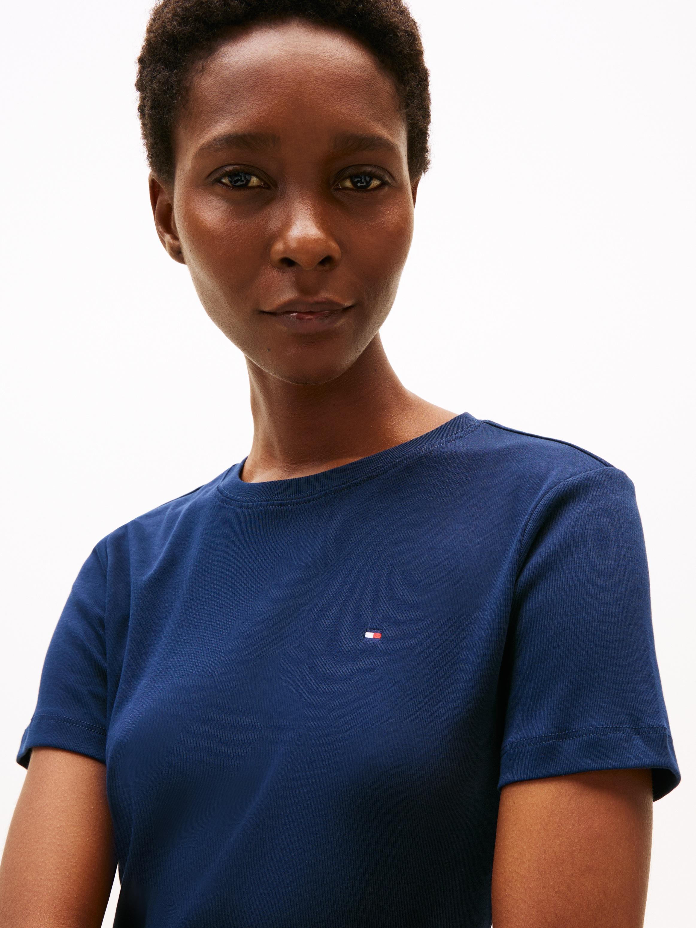 Tommy Hilfiger T-shirt »SLIM CODY C-NK SS« Baumwolle, slim fit