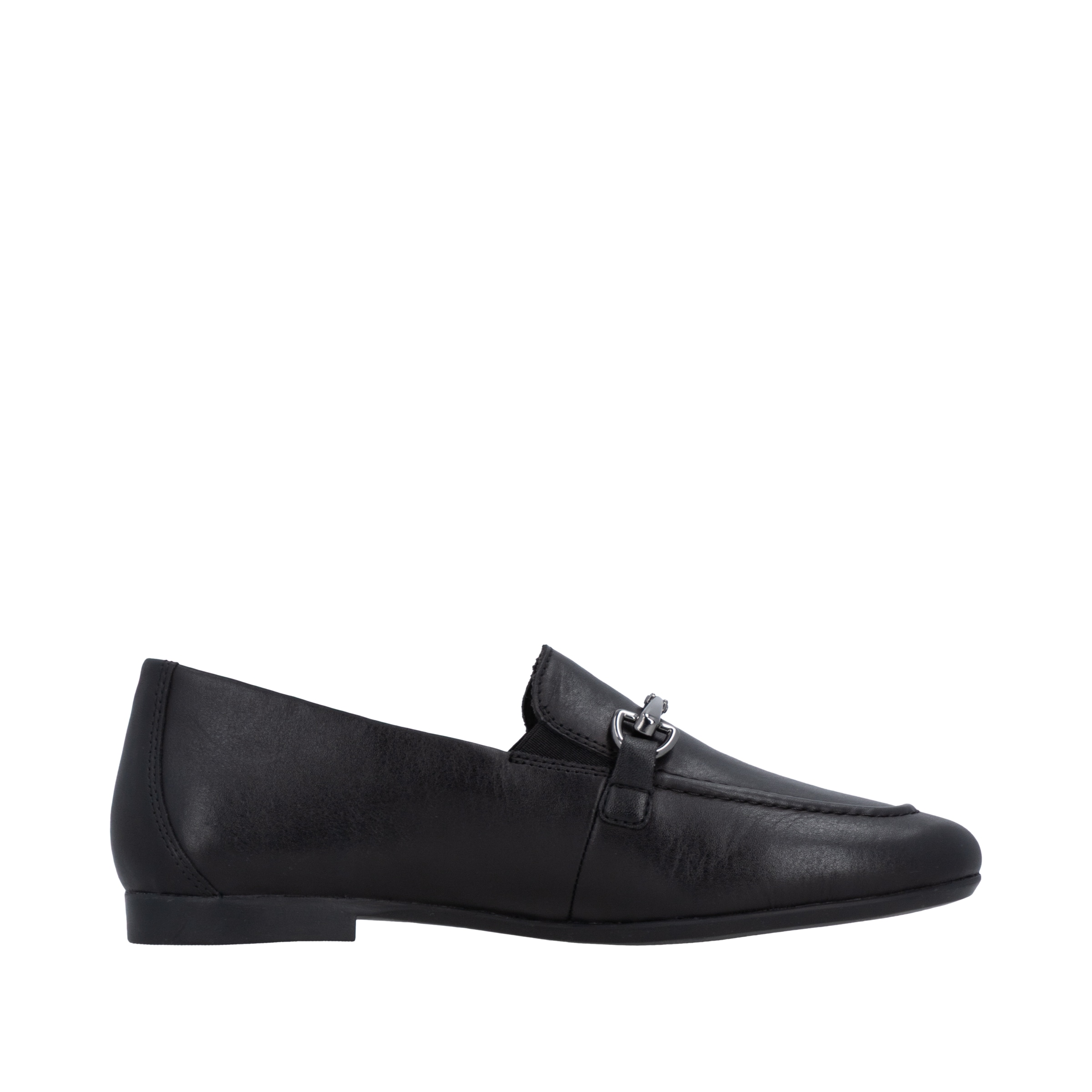 Remonte Loafer  Slipper, Schlupfschuh, Spangenschuh mit kleinen Stretcheinsätzen