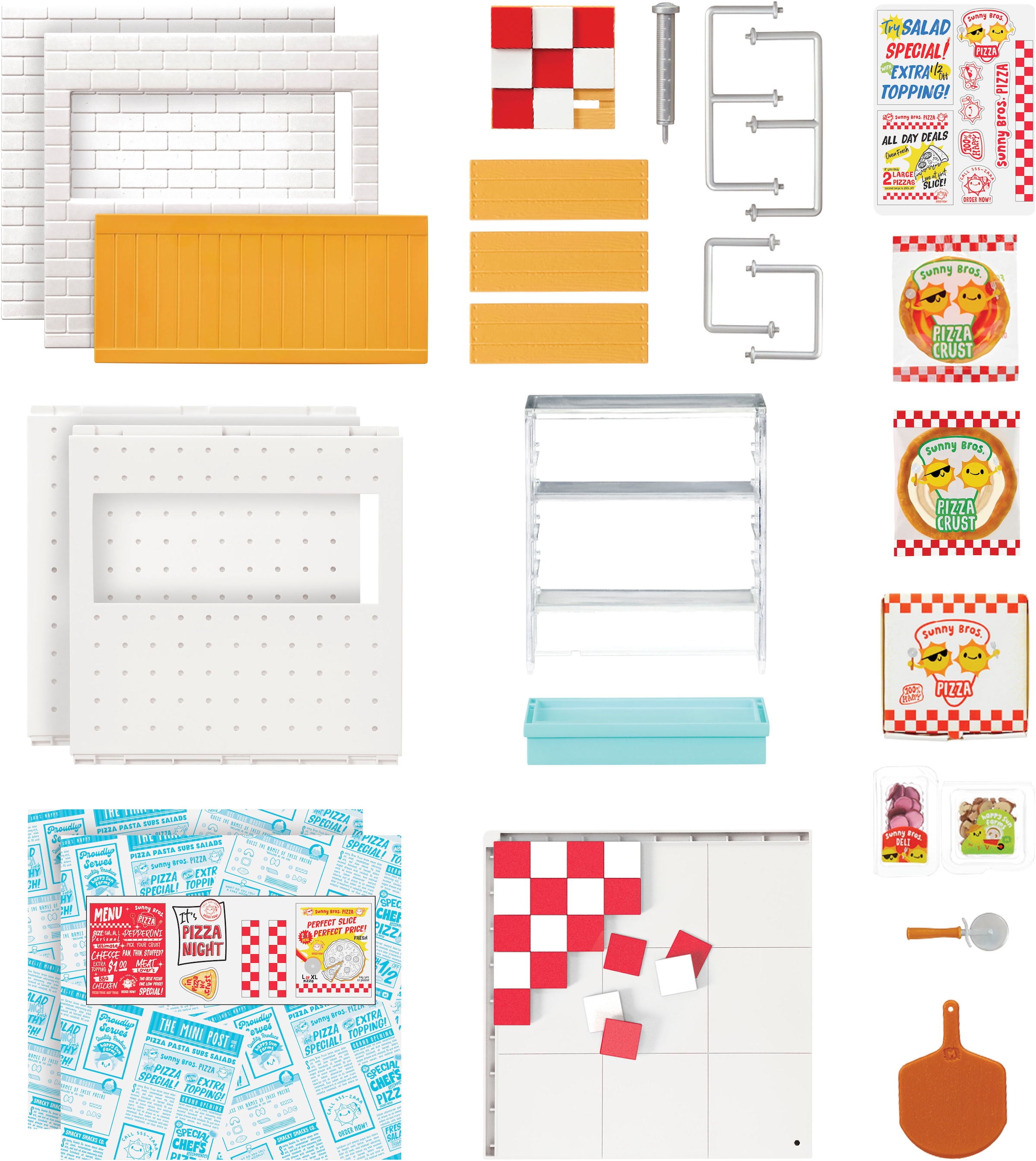 MGA ENTERTAINMENT Kreativset »MGA's Miniverse - Spaces Starter Pack- Pizza«