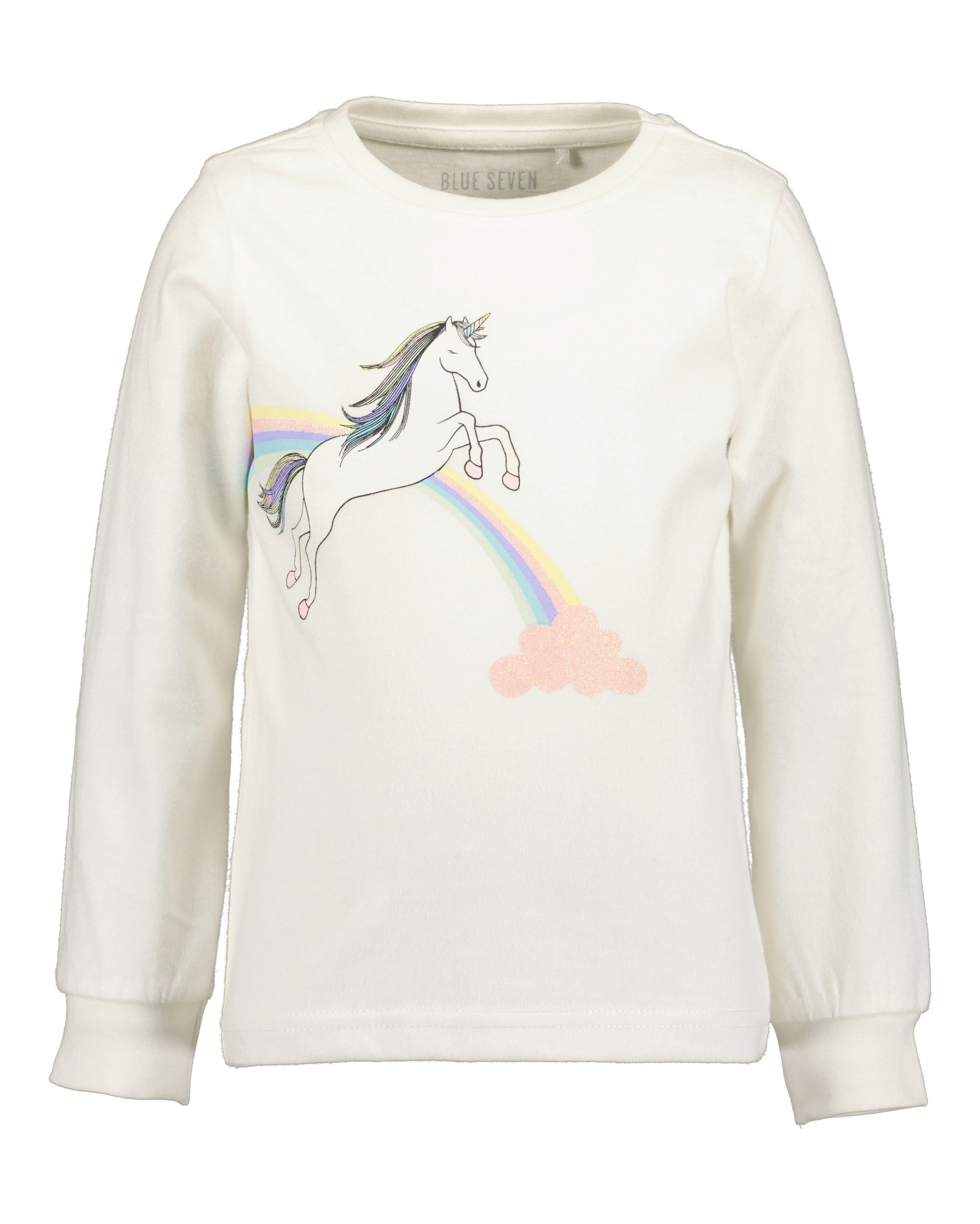 Blue Seven Pyjama Set, 2 pièces mit süssem Einhorn-Frontmotiv