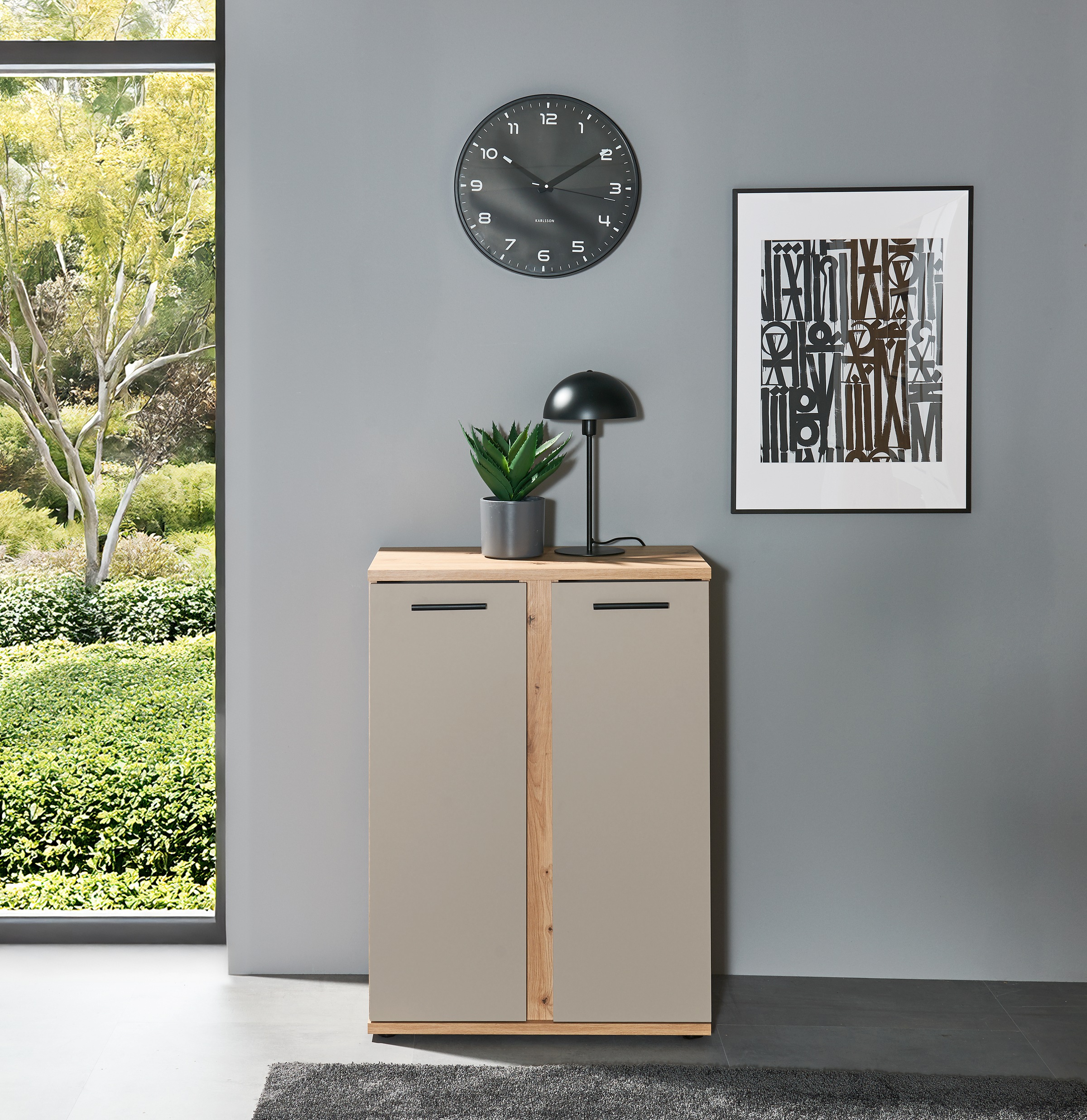 BEGA OFFICE Stauraumschrank »Kanada« 1 Stk. tlg. BxHxT: 68x95x38 cm, Softclose für Türen