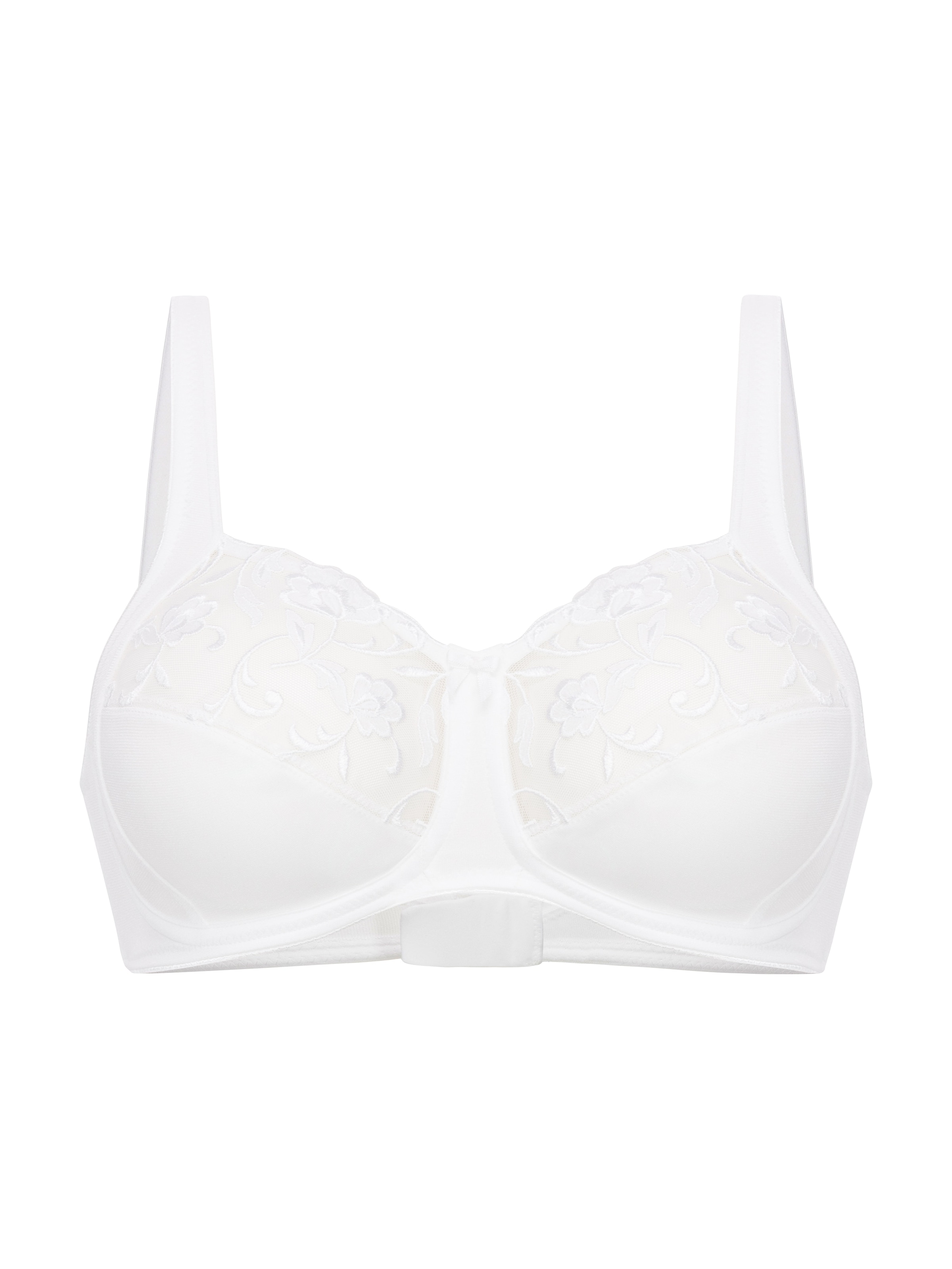 Felina Bügelloser BH »Moments« mit Spitze, Blumenstickerei, Stützfunktion und Vollkörbchen