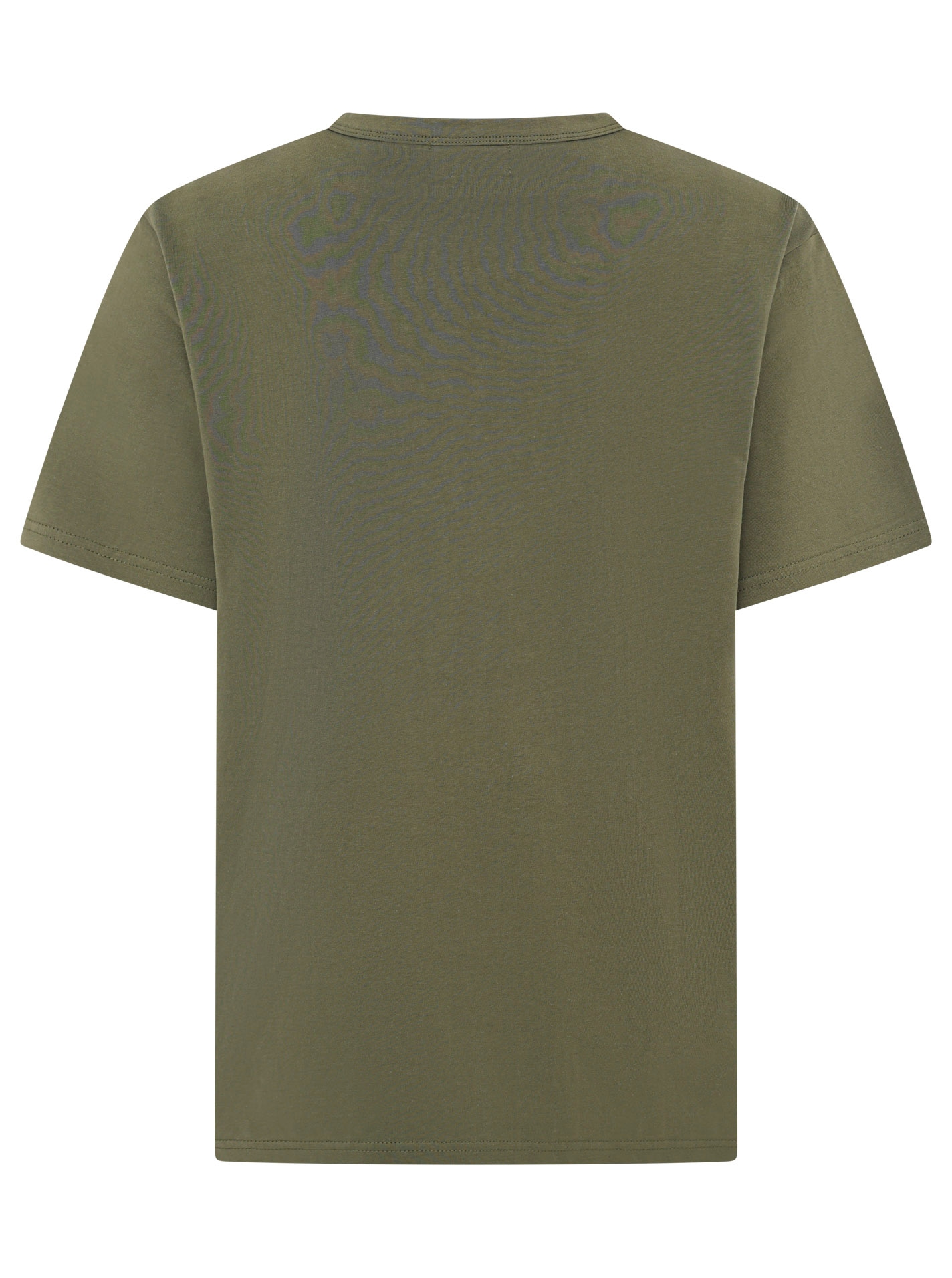 Zwillingsherz T-Shirt »"Wild Wild Wild"« grosser, gestickter Schriftzug mit Leomuster, Rundhals