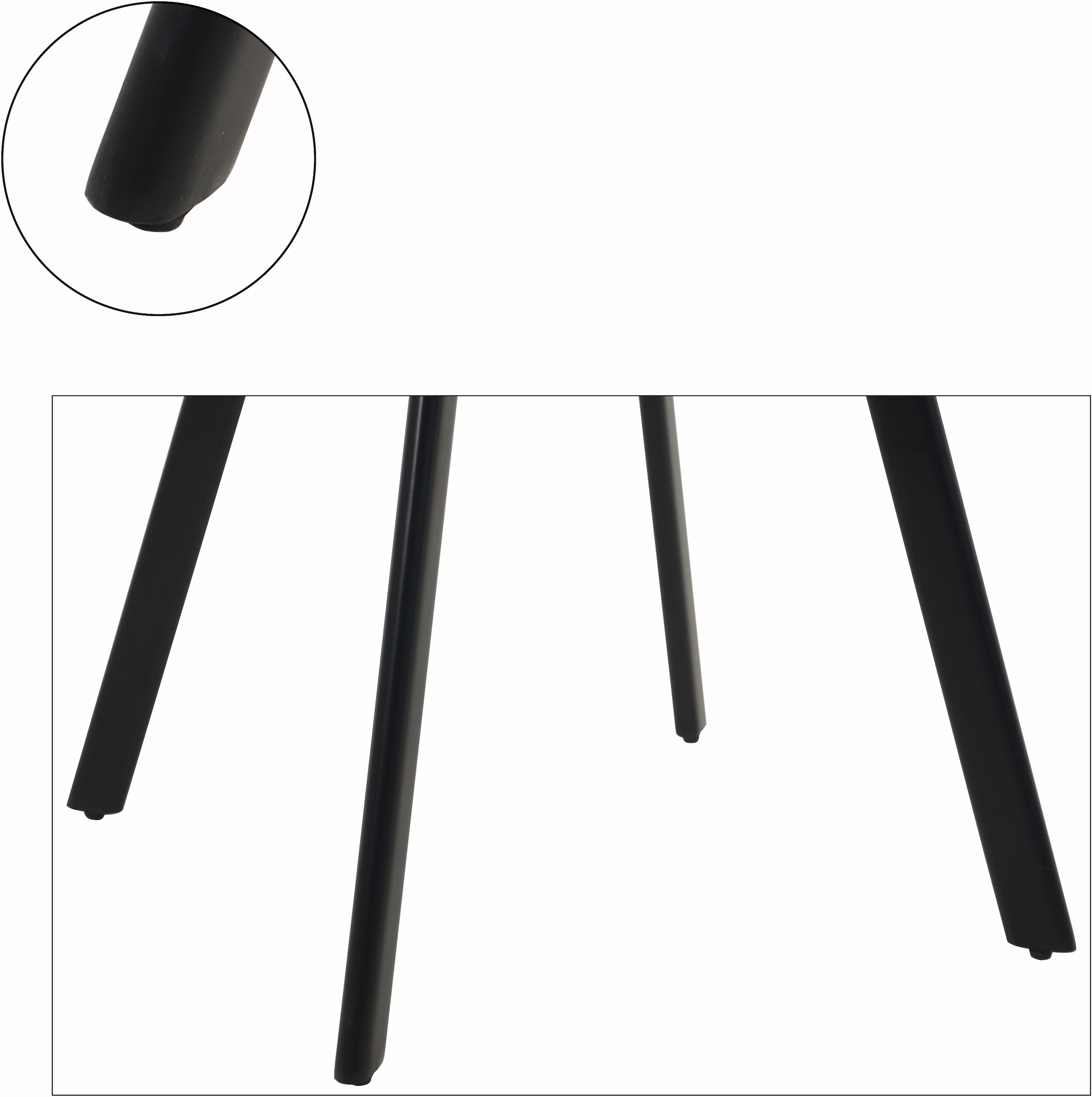 SalesFever Essgruppe »Essgruppe mit Stil« Set, 5 Stk. tlg. 5-tlg.-Set, Tischplatte mit seidenmattem OSMO Hartwachs-Öl behandelt