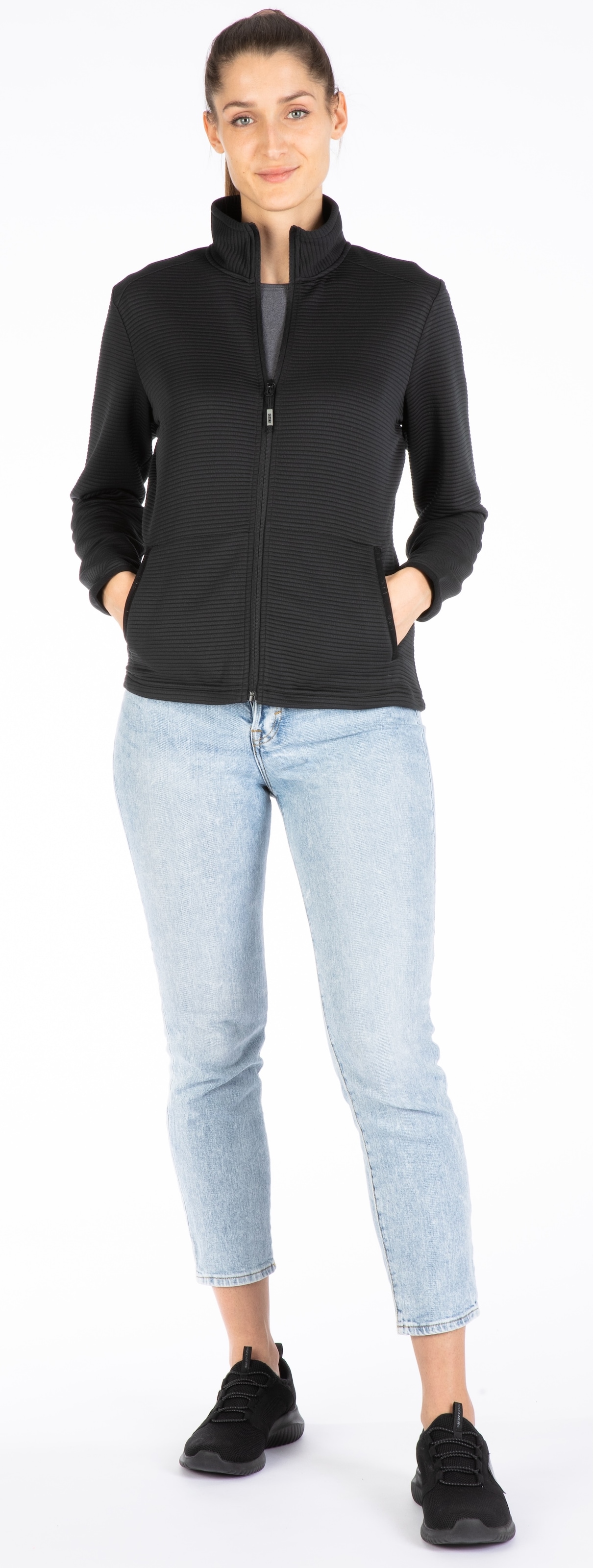 LPO Veste en laine polaire »XARA WMN« mit Stehkragen