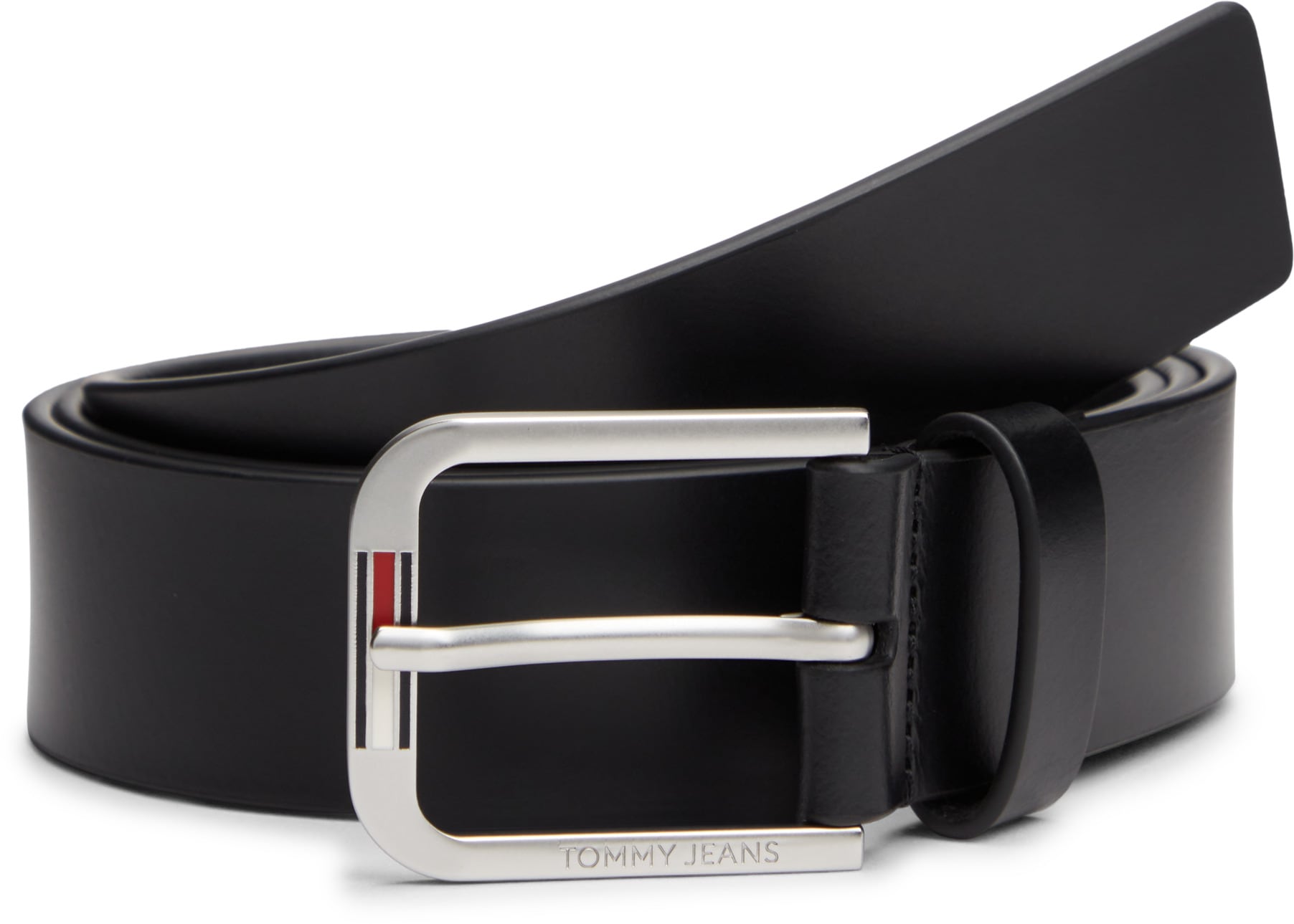 Tommy Jeans Ledergürtel »TJM AUSTIN« 3,5 cm, glattes Finish, quadratische Schnalle