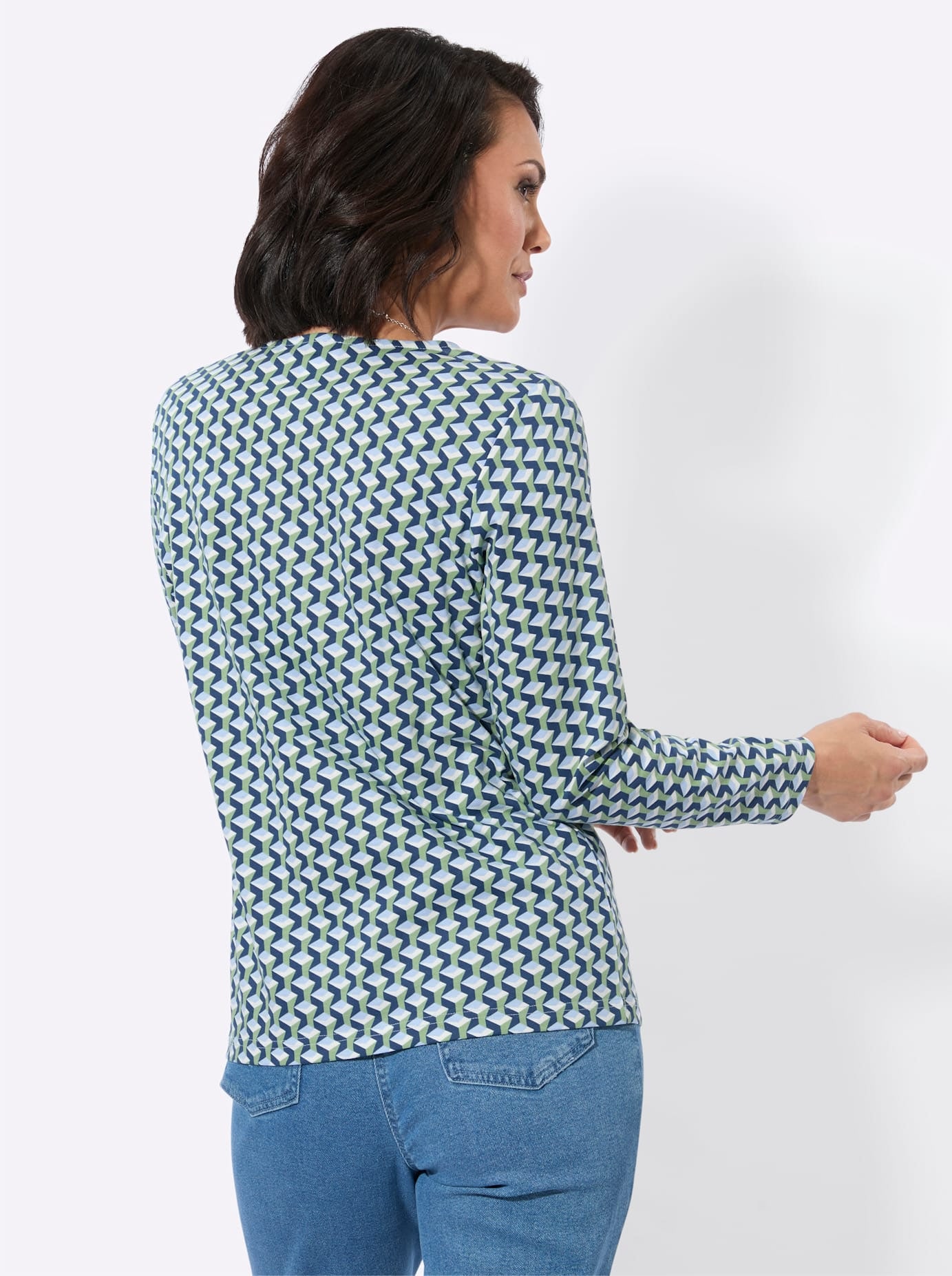 Casual Looks T-shirt imprimé »Druck-Shirt« 1