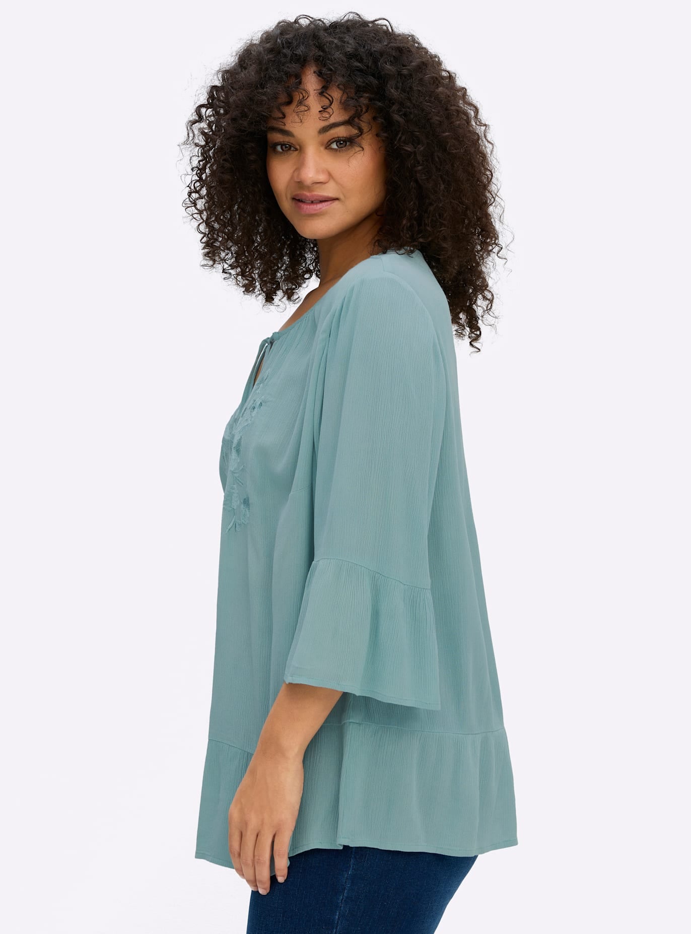 Sheego Blouse à enfiler