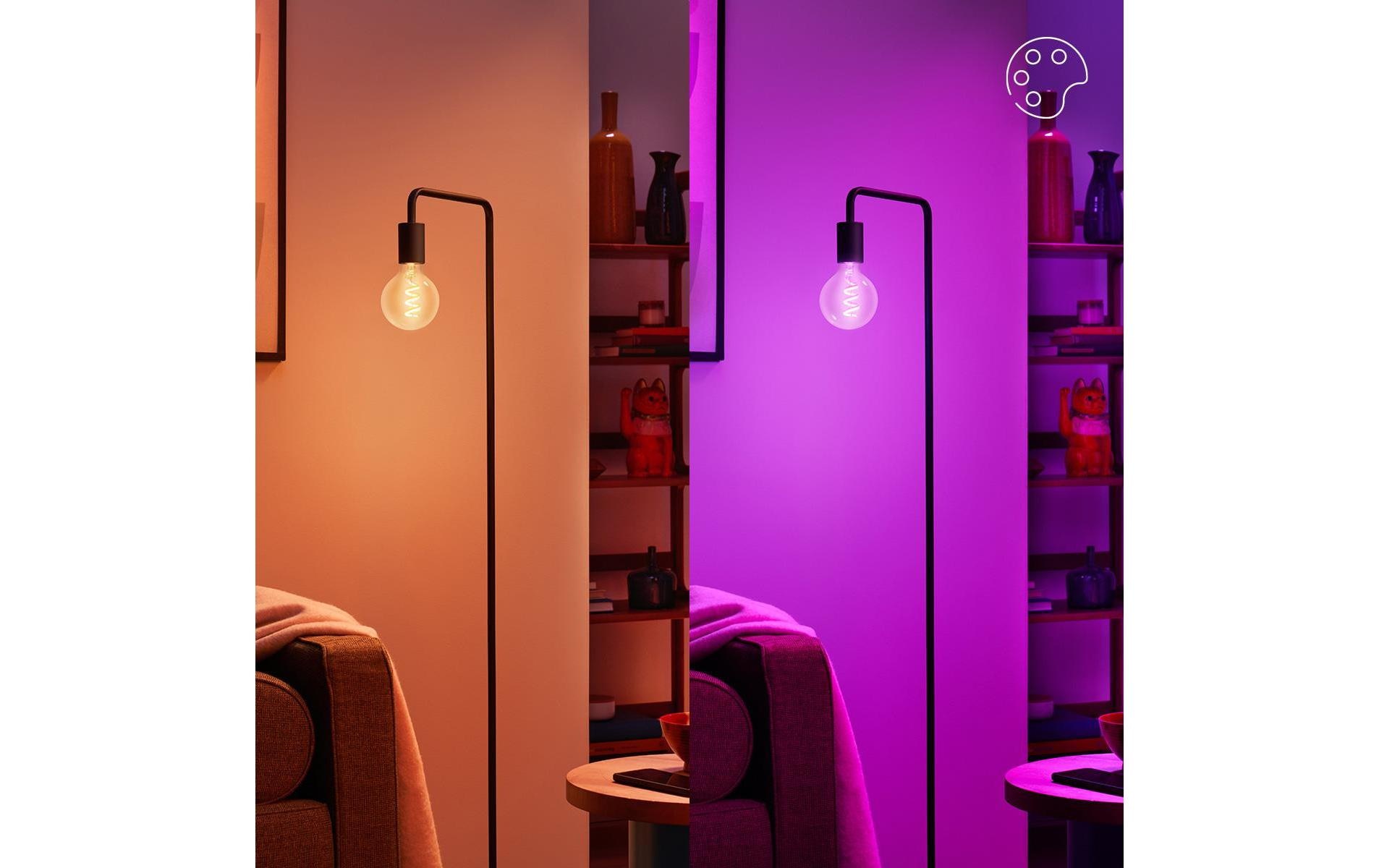 WiZ Lampe LED intelligente »6.3W 40W E27 G95«