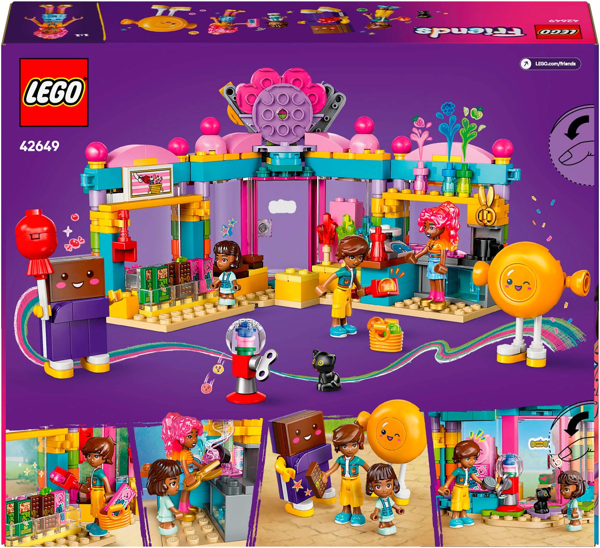 LEGO® Pions de construction »Heartlake City Süsswarenladen (42649), LEGO Friends« Made in Europe
