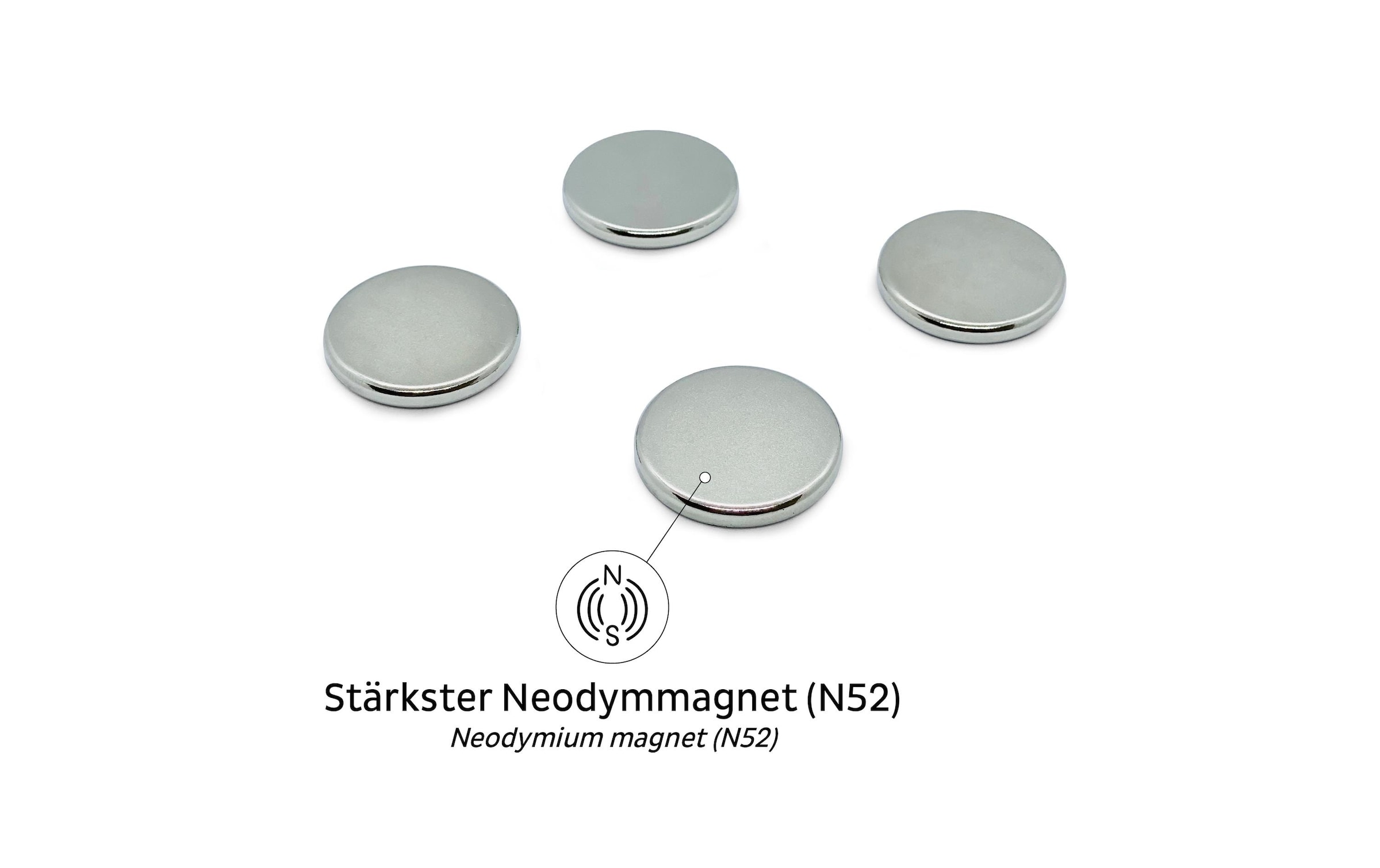 silwy MAGNETIC SYSTEM Magnet »4 Stück«