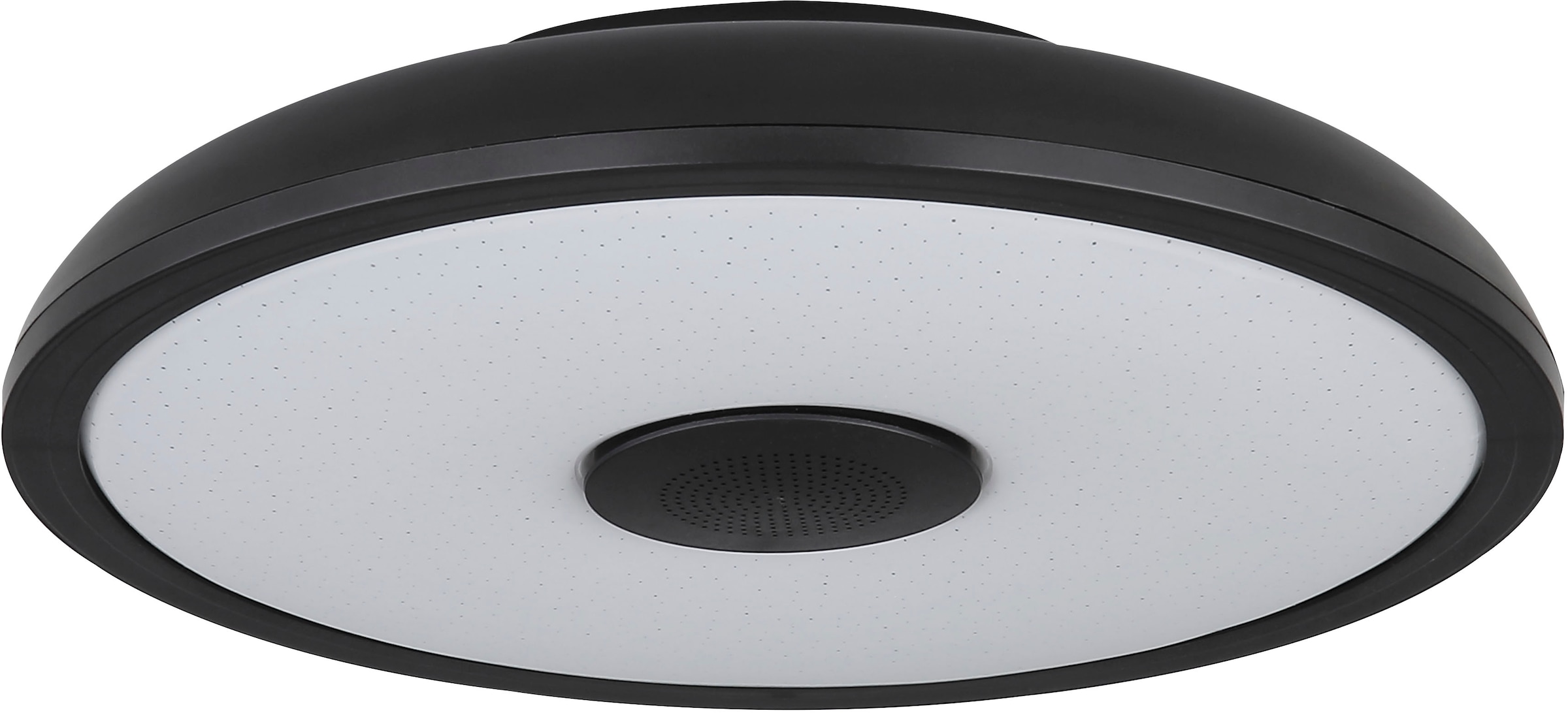 GLOBO LIGHTING LED Deckenleuchte »RAFFY« LED-Modul 1 Stk. warmweiss - kaltweiss Farbwechsel Rot-Grün-Blau, Lautsprecherfunktion