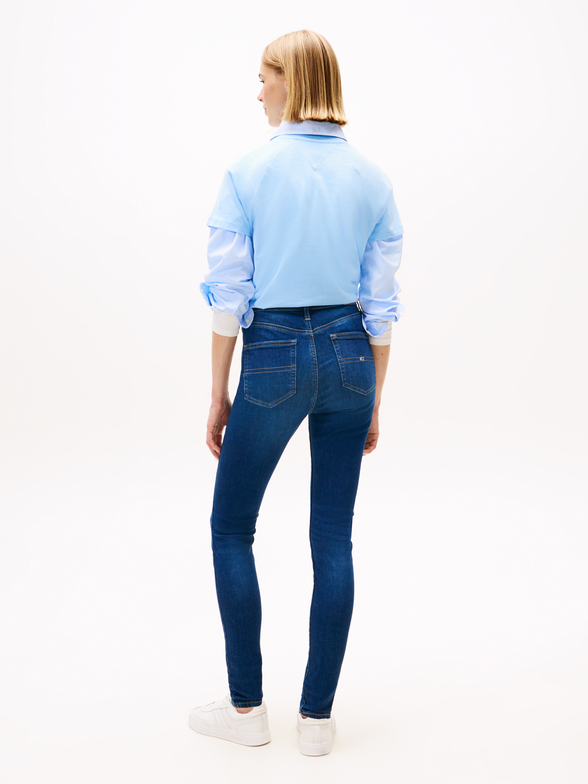 Tommy Jeans Jeans skinny »Sylvia High Rise Skinny« avec badge logo
