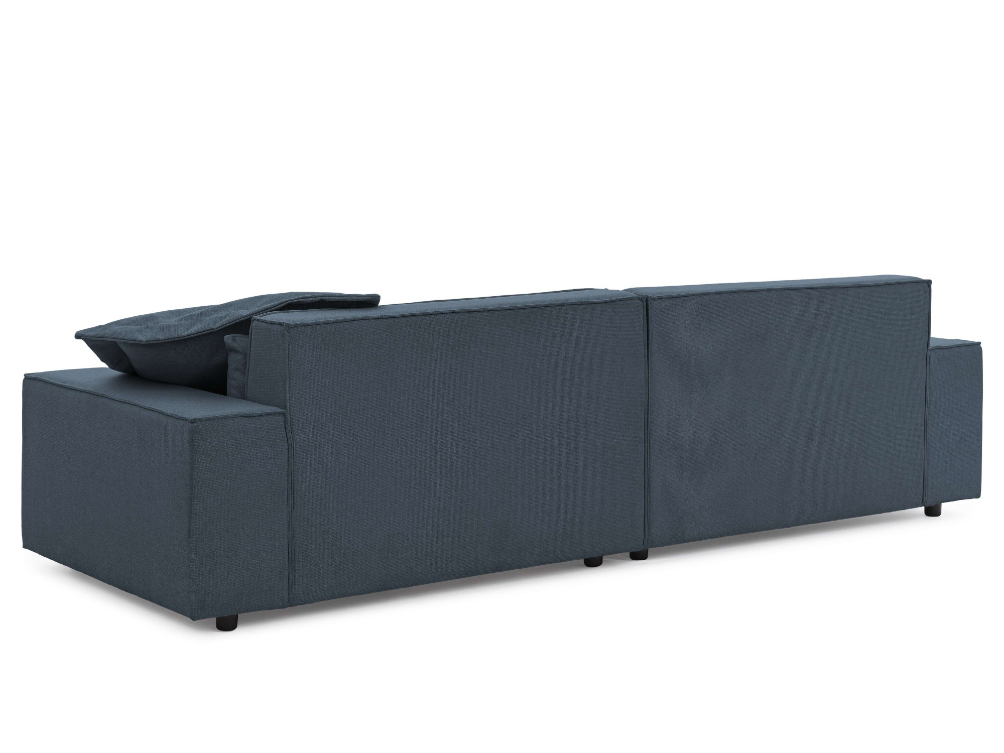 GOODproduct Canapé d'angle »KINLEE Design-Sofa mit Recamiere rechts/links, Masse B/T/H 251/144/70cm« L-Form mit Wellenunterfederung, ohne Bettfunktion, modern und beguem