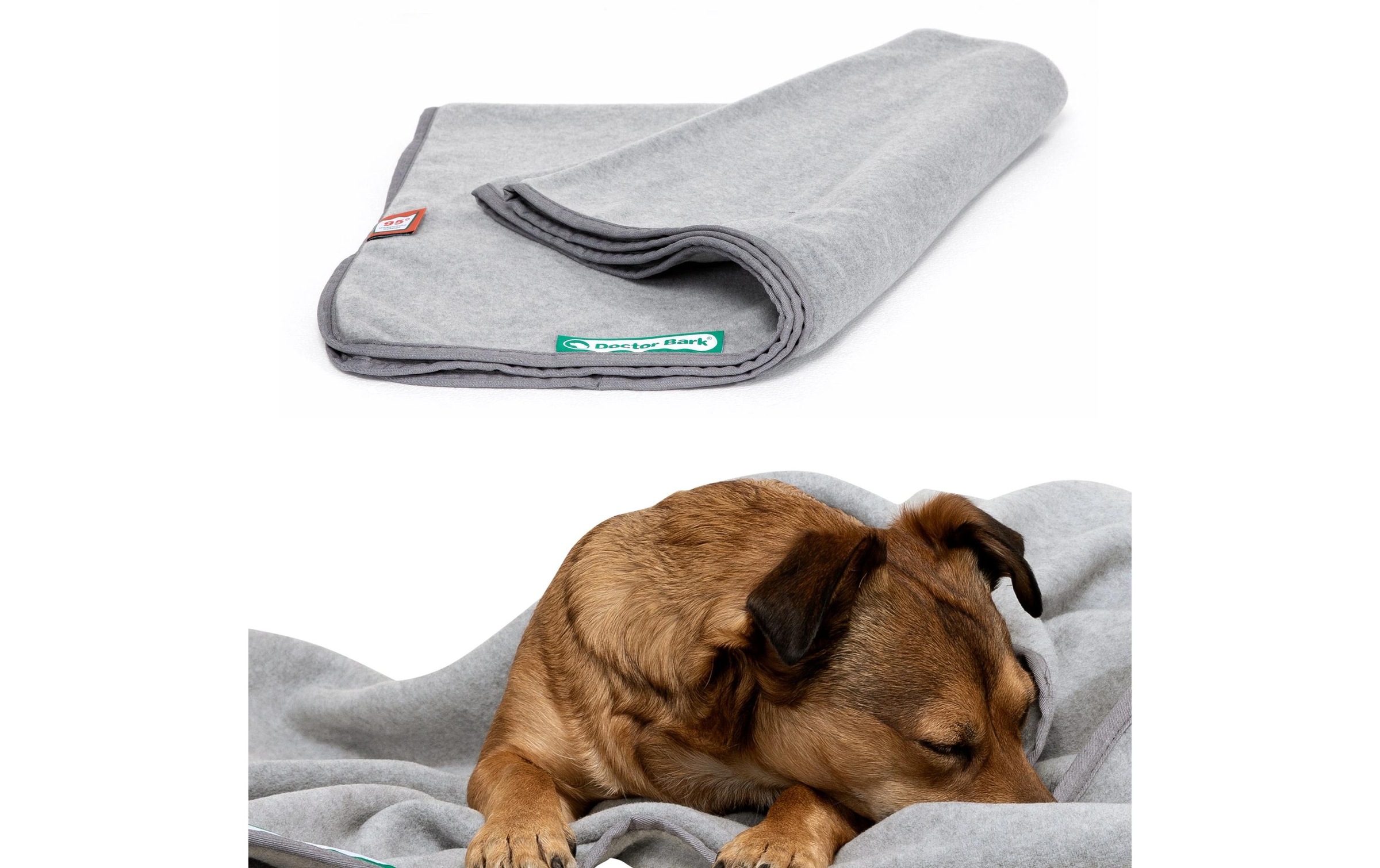 Doctor Bark Couverture pour animaux »Fleece M 100 x 70 cm«