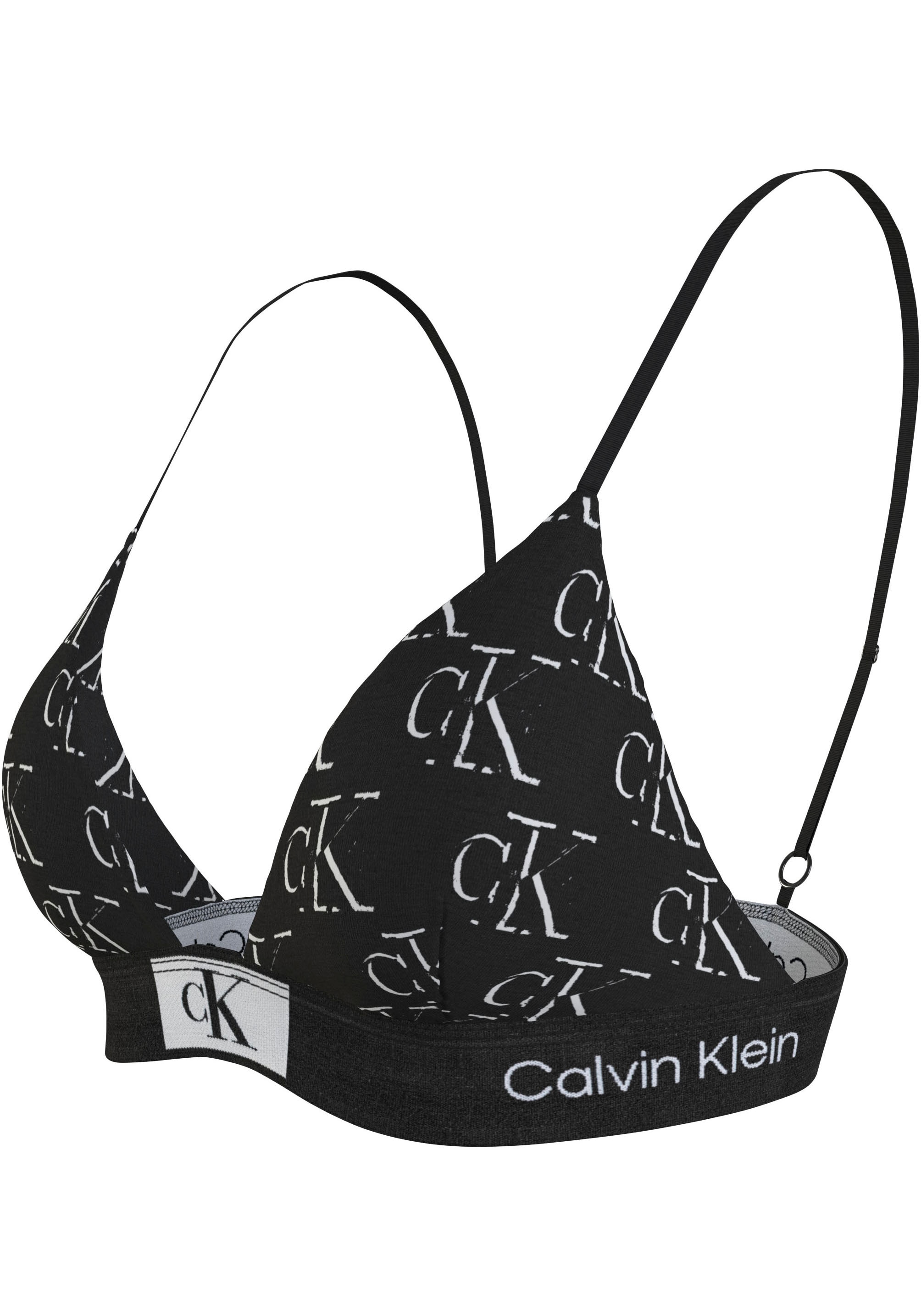 Calvin Klein Underwear Bralette-BH »UNLINED TRIANGLE« mit klassischem CK-Logobund