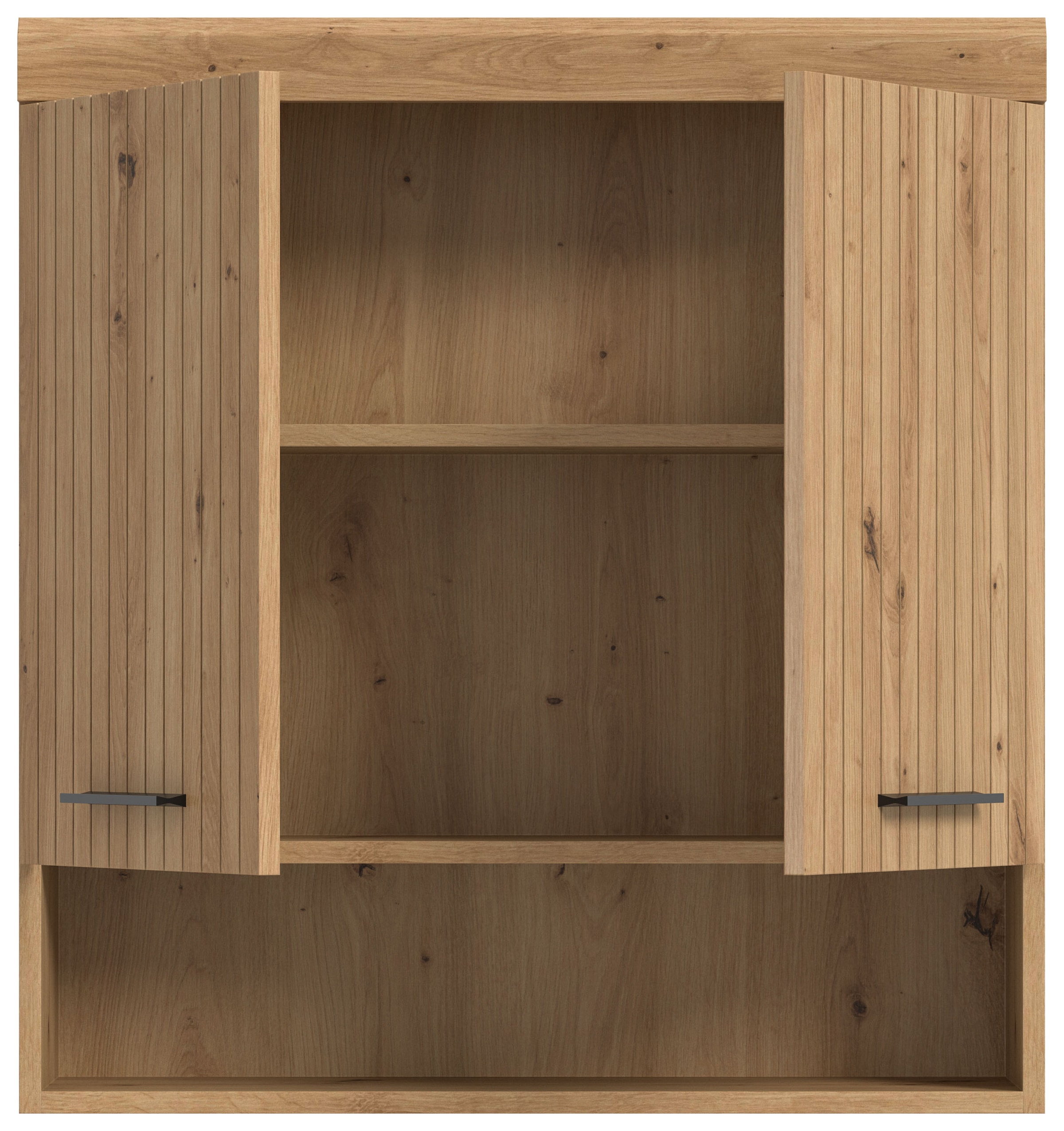 welltime Armoire suspendue »SIENA, Breite 74cm, 2 Türen, 1 offenes Fächer, MDF-Front« BEST-SELLER !,  disponible en plusieurs couleurs, meubles de salle de bain, armoire de salle de bain, armoire, salle de bain