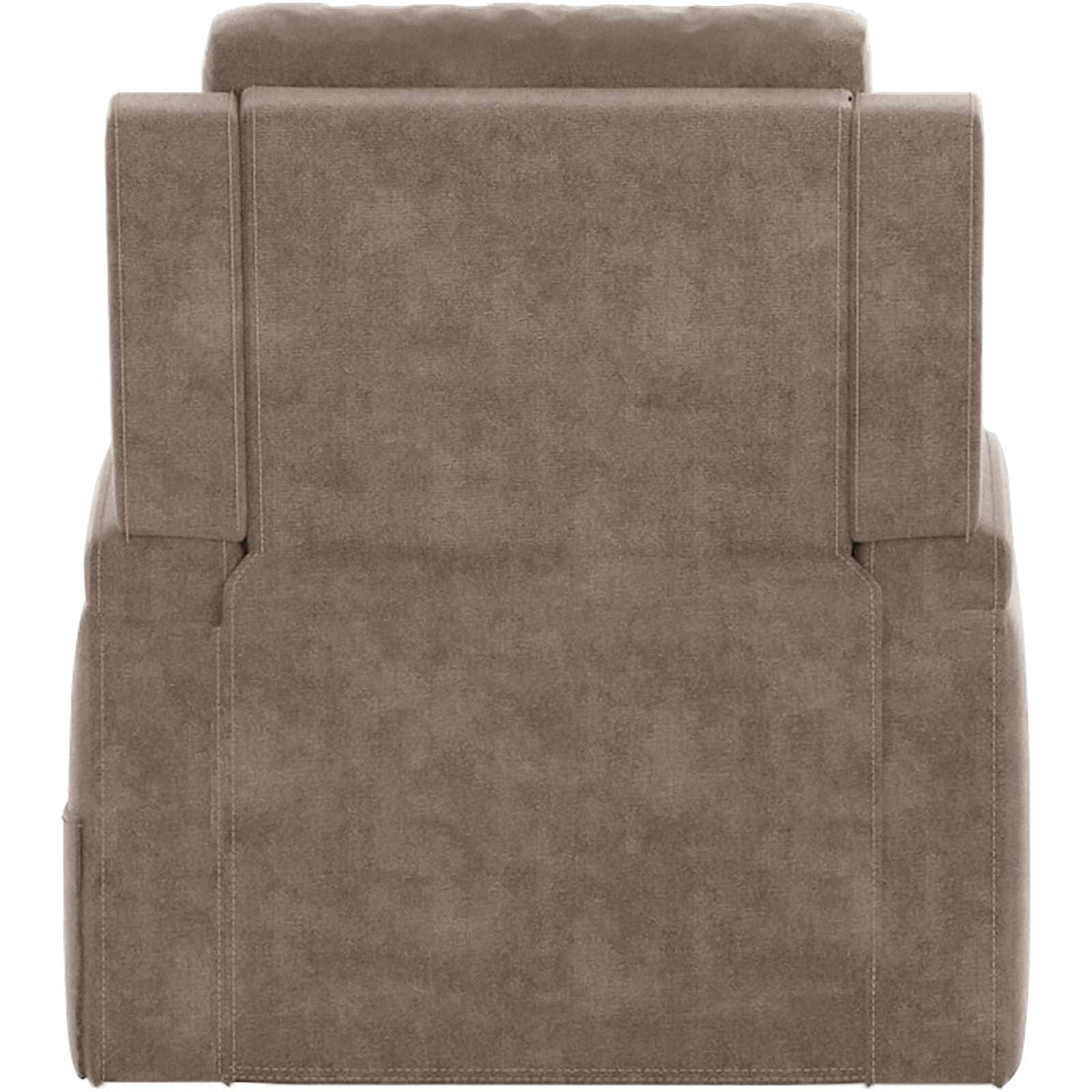 GOODproduct Fauteuil de relaxation »NAPORI Microfaser, Kinosessel, Multimedia-Sessel« Fauteuil TV avec fonction relaxation manuelle et électrique et porte-boisson